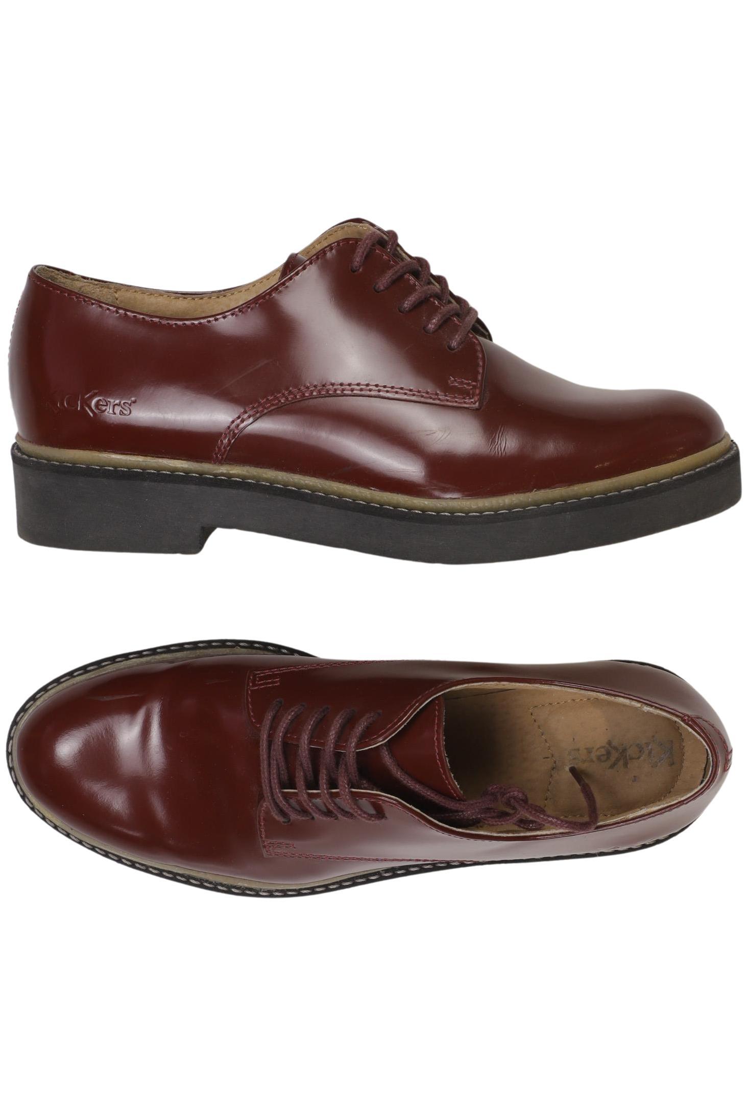 

Kickers Damen Halbschuh, bordeaux, Gr. 37