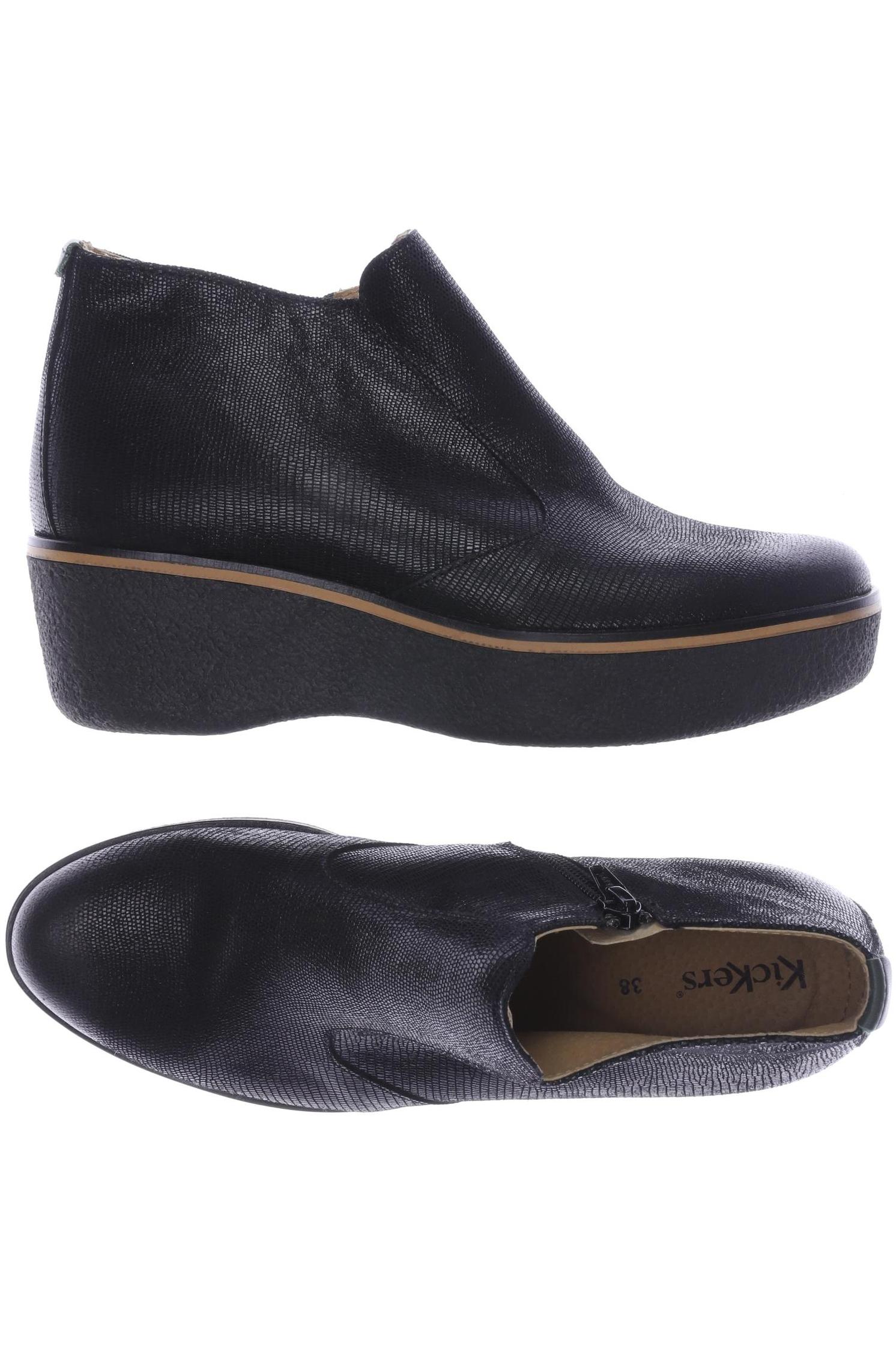 

Kickers Damen Halbschuh, schwarz, Gr. 38