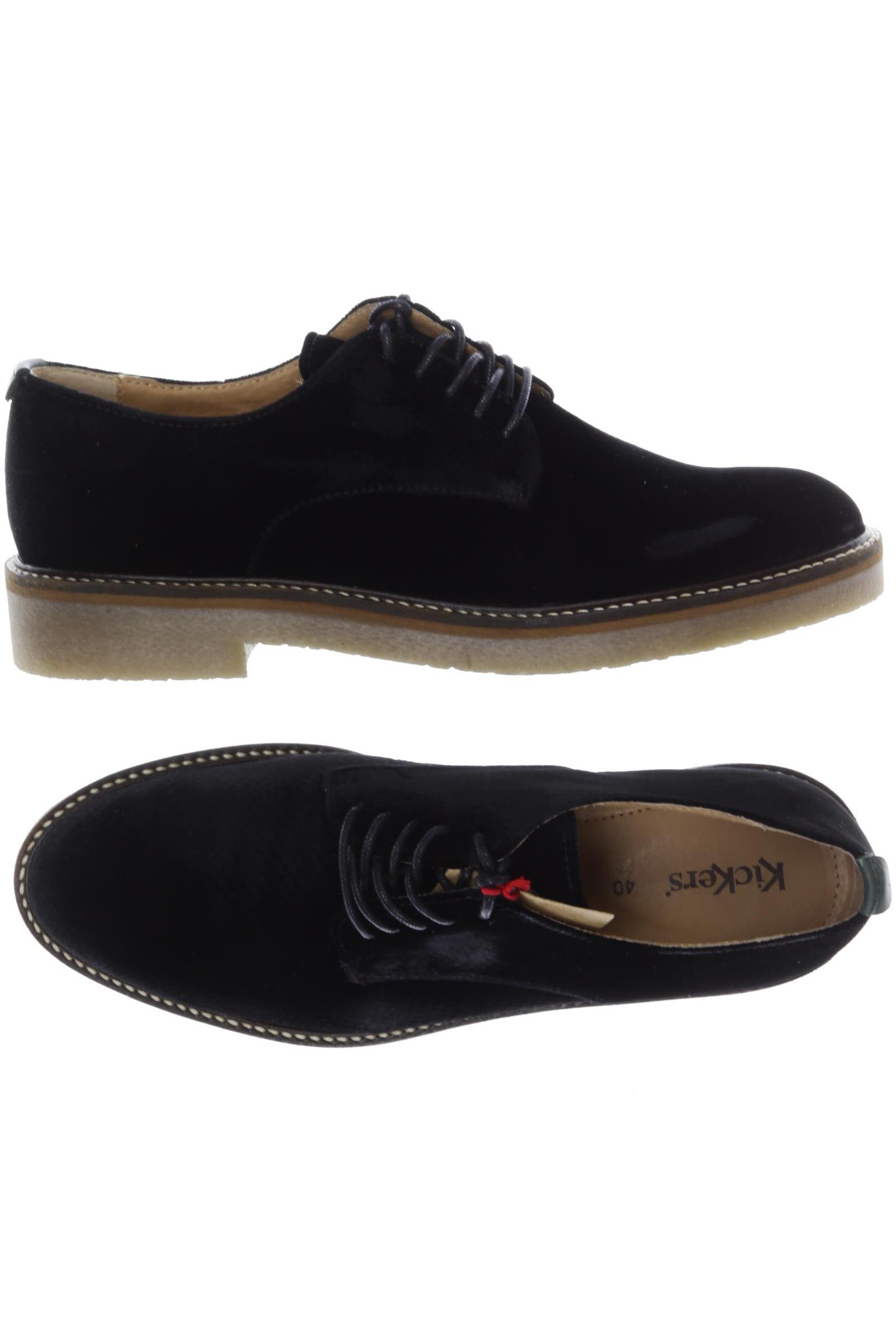 

Kickers Damen Halbschuh, schwarz, Gr. 40