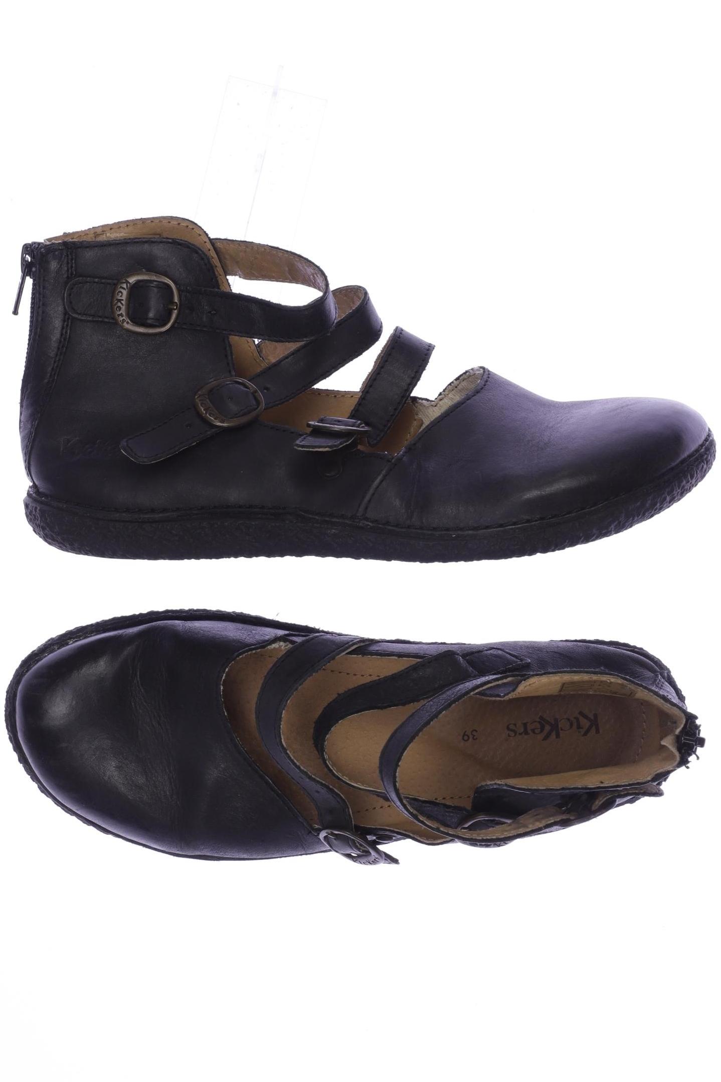 

Kickers Damen Halbschuh, schwarz, Gr. 39