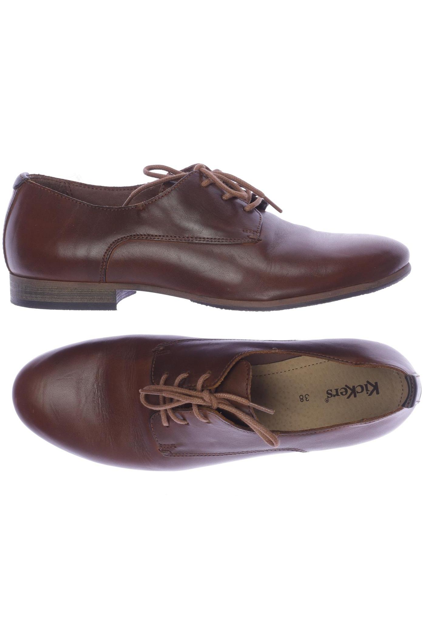 

Kickers Damen Halbschuh, braun, Gr. 38