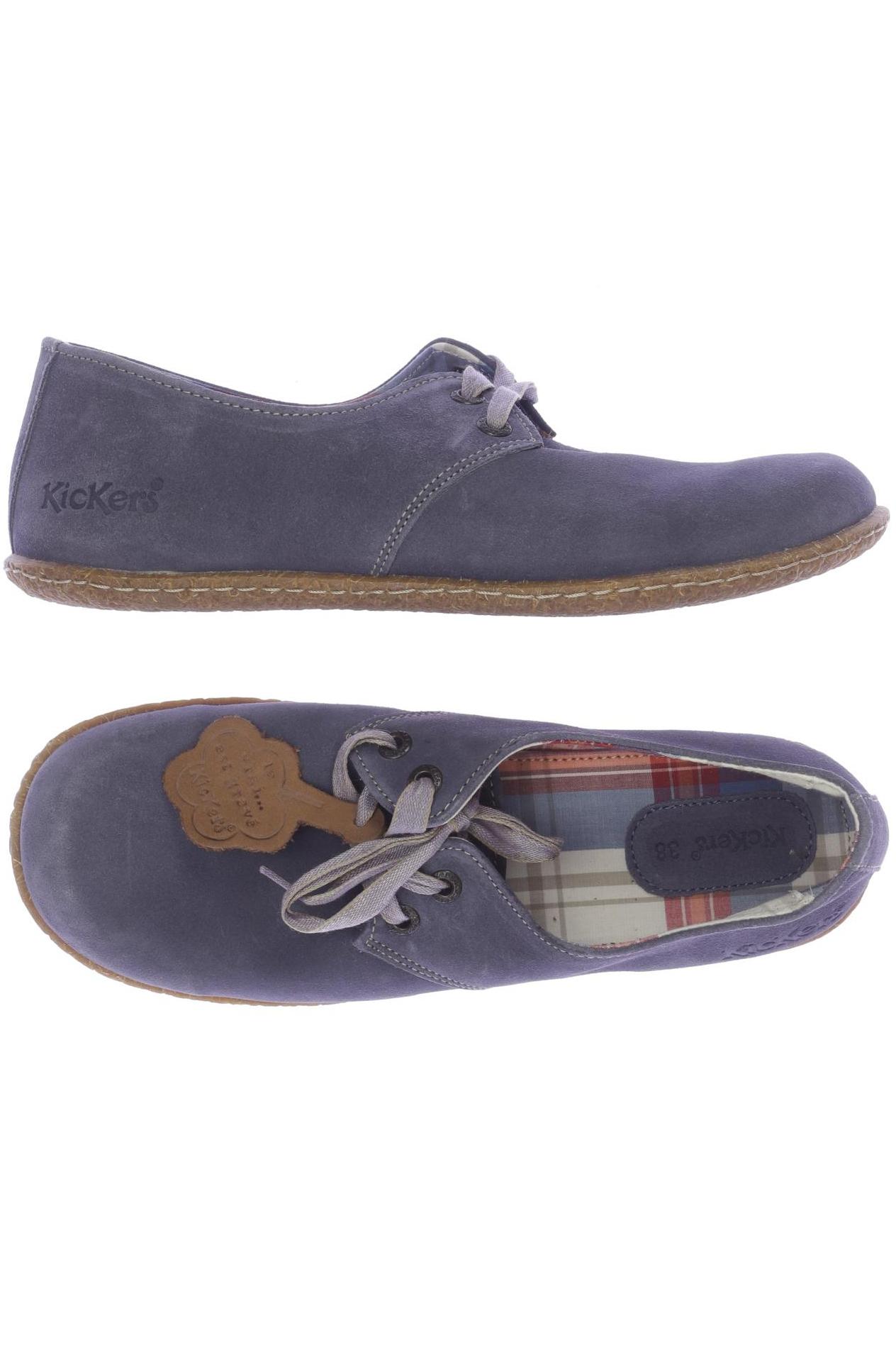 

Kickers Damen Halbschuh, blau, Gr. 38