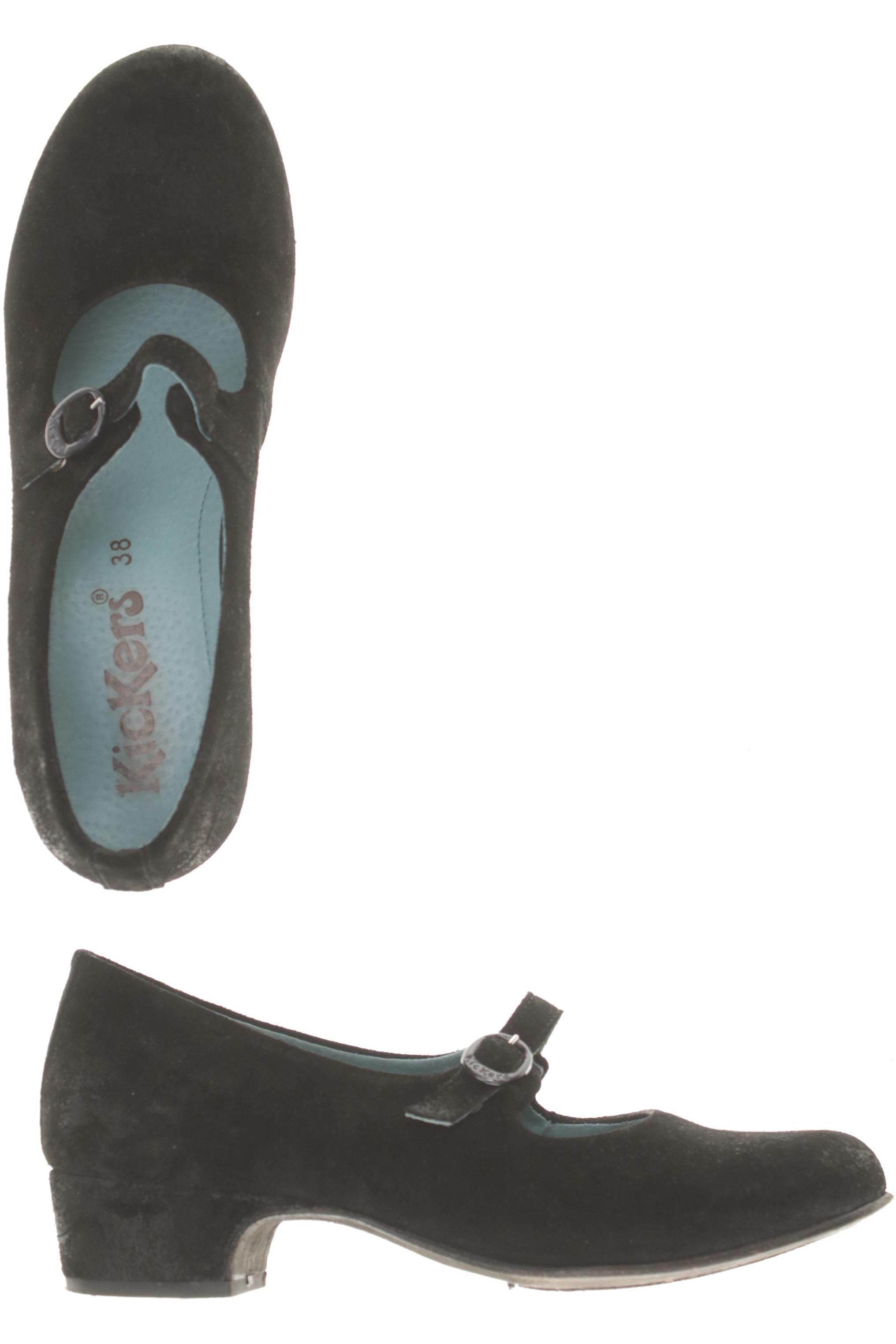 

Kickers Damen Halbschuh, schwarz, Gr. 38