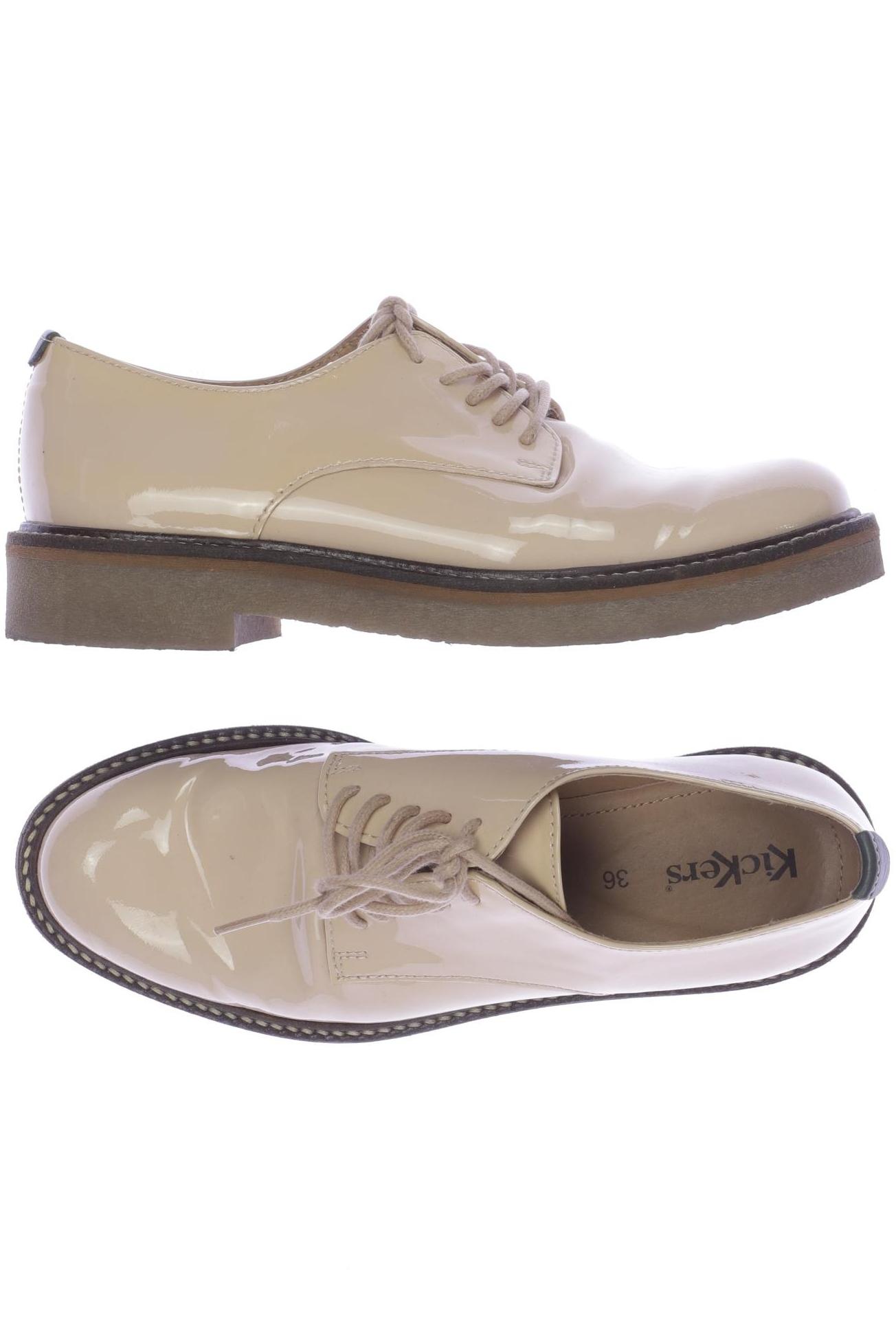 

Kickers Damen Halbschuh, beige, Gr. 36