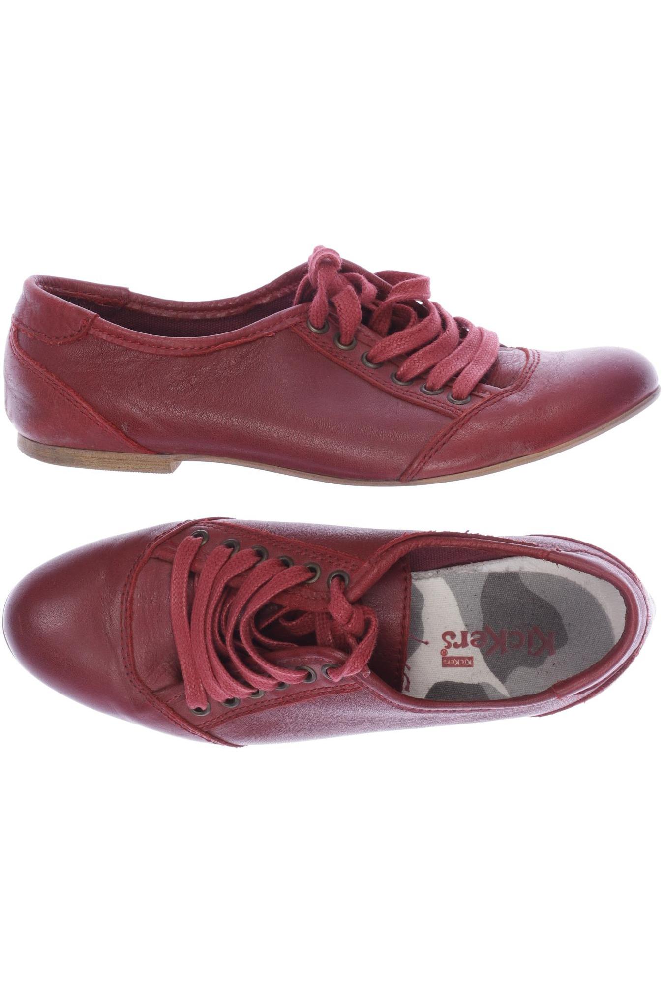 

Kickers Damen Halbschuh, bordeaux, Gr. 38