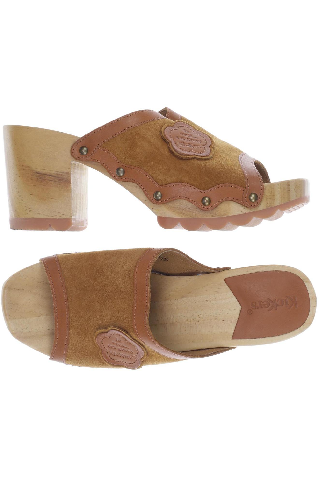 

Kickers Damen Sandale, braun, Gr. 38