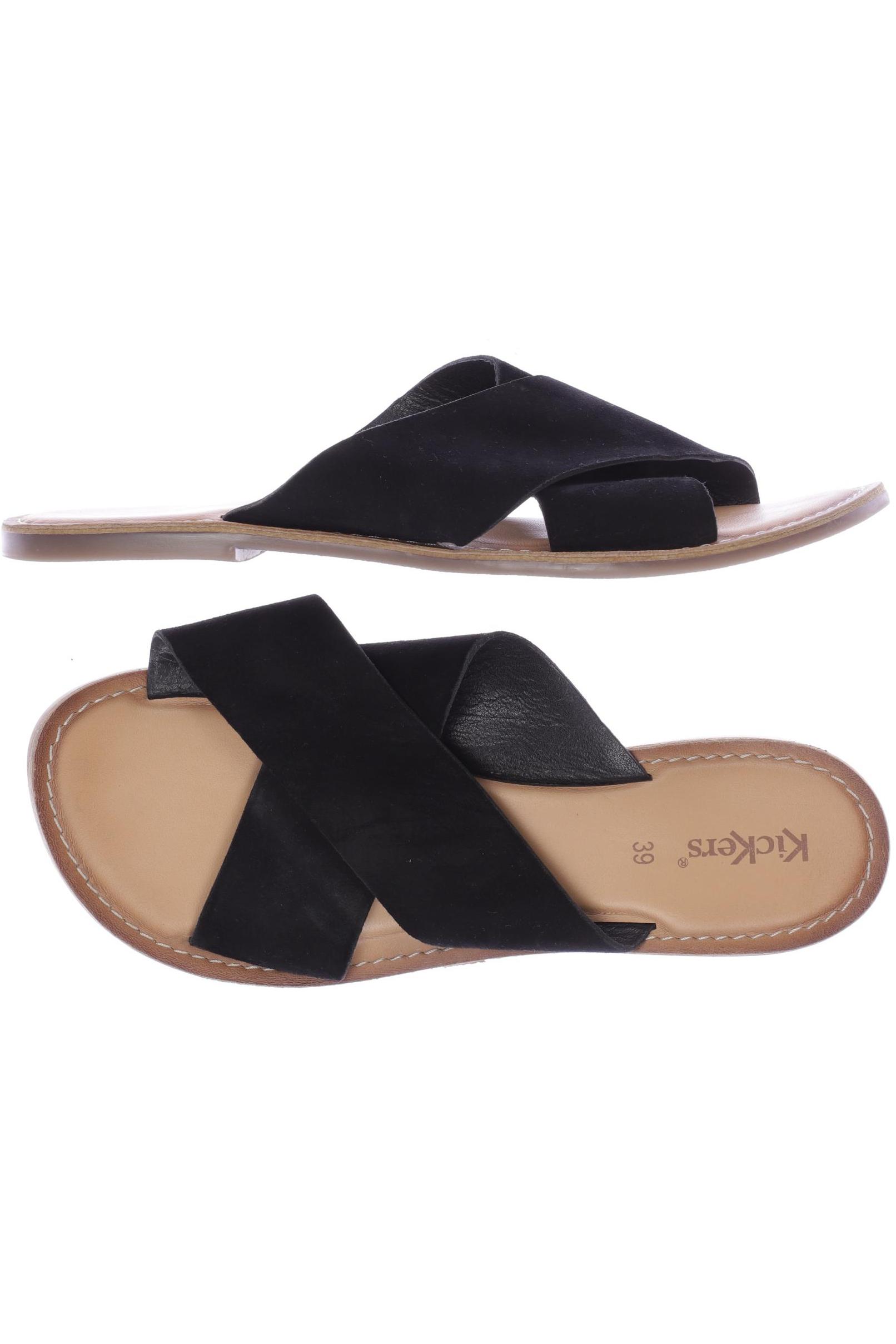 

Kickers Damen Sandale, schwarz, Gr. 39