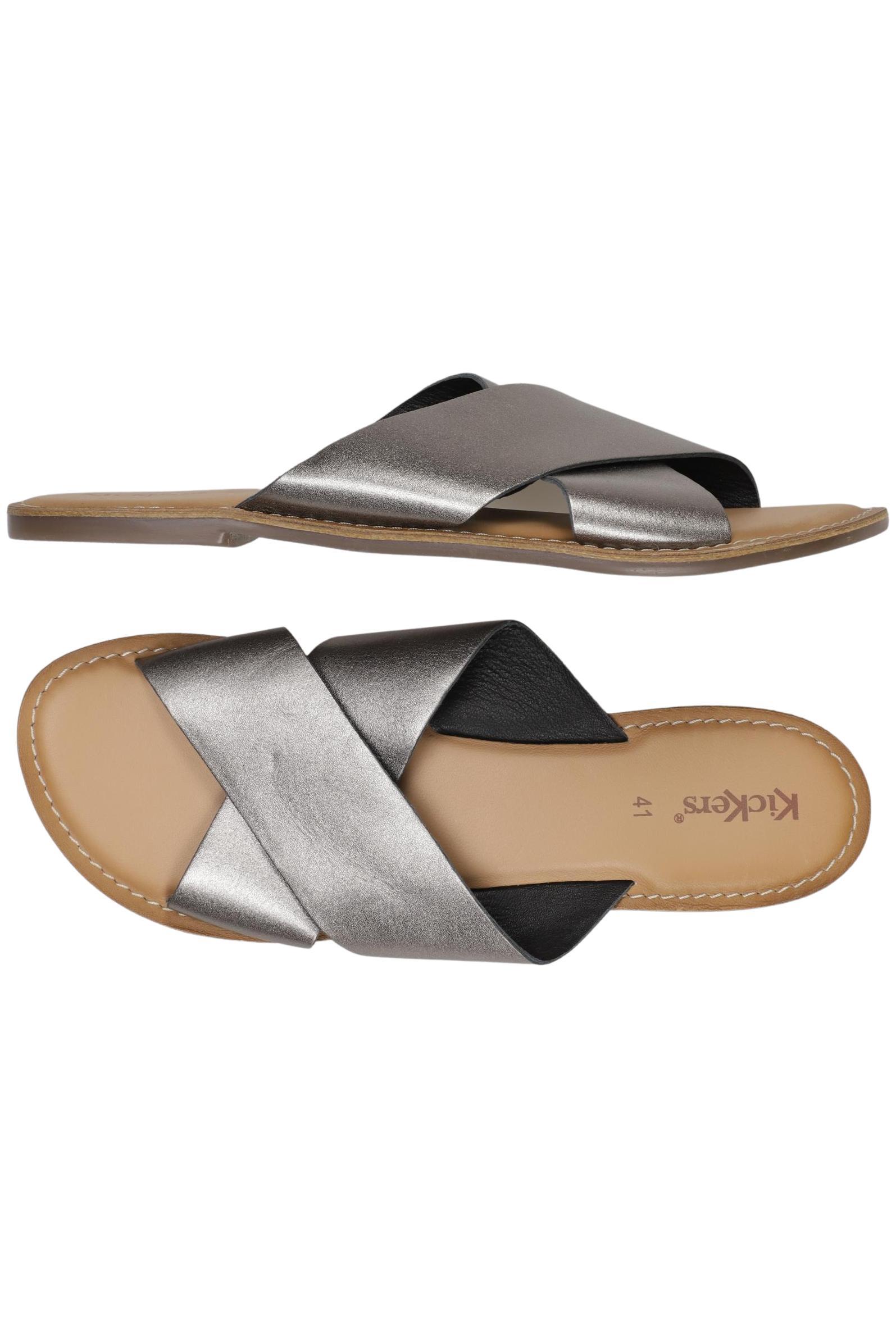 

Kickers Damen Sandale, silber, Gr. 41