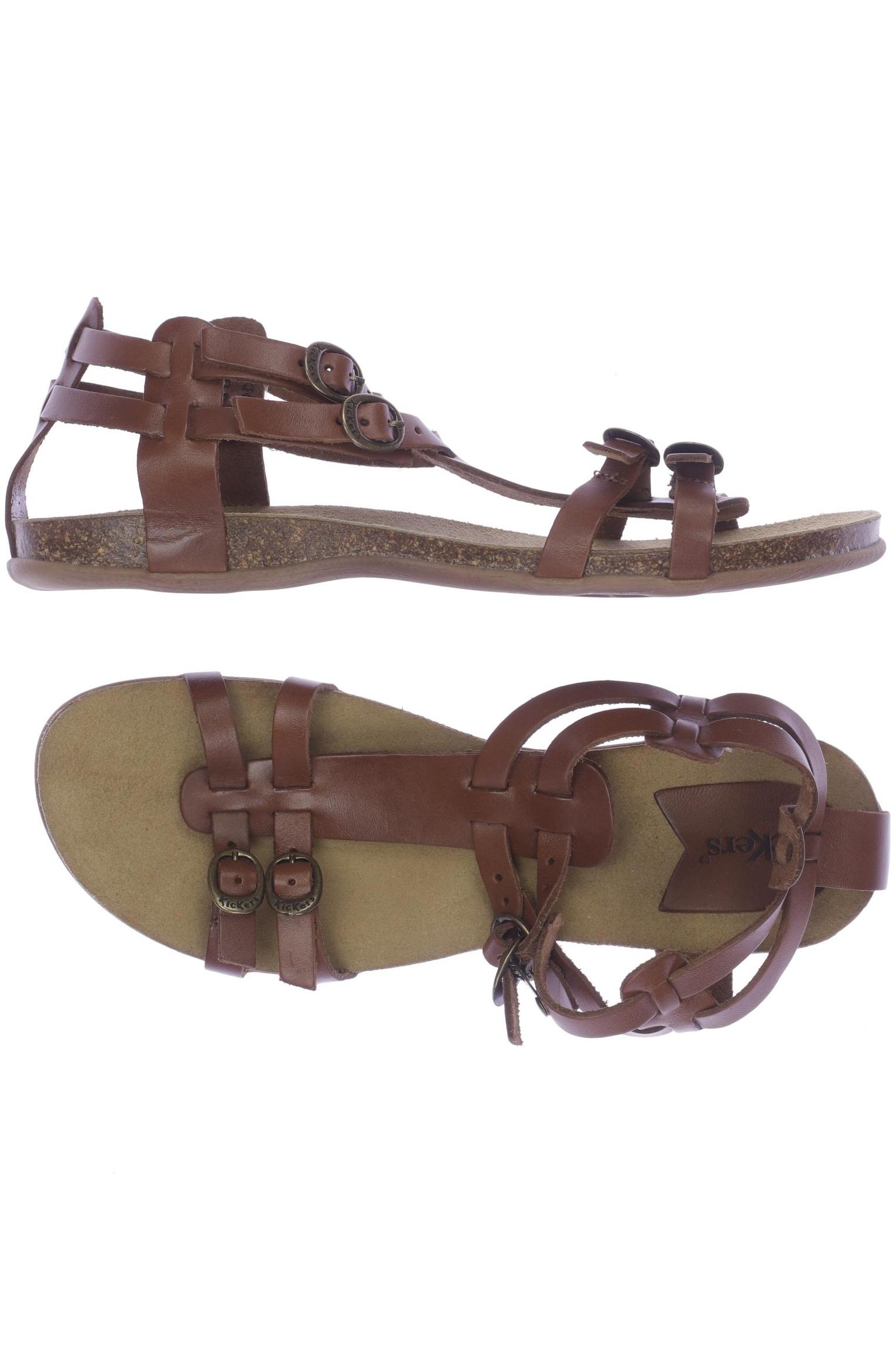 

Kickers Damen Sandale, braun, Gr. 41