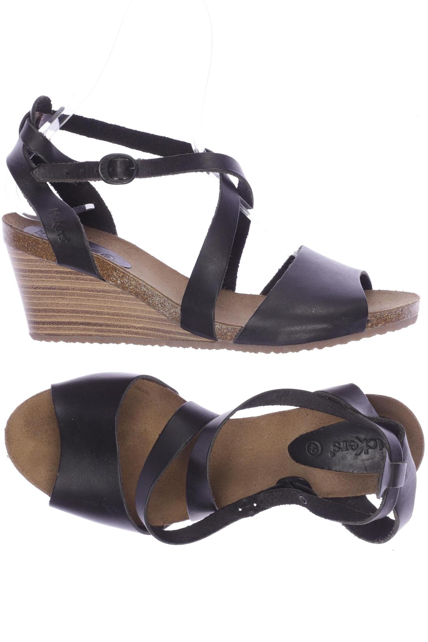 

Kickers Damen Sandale, schwarz