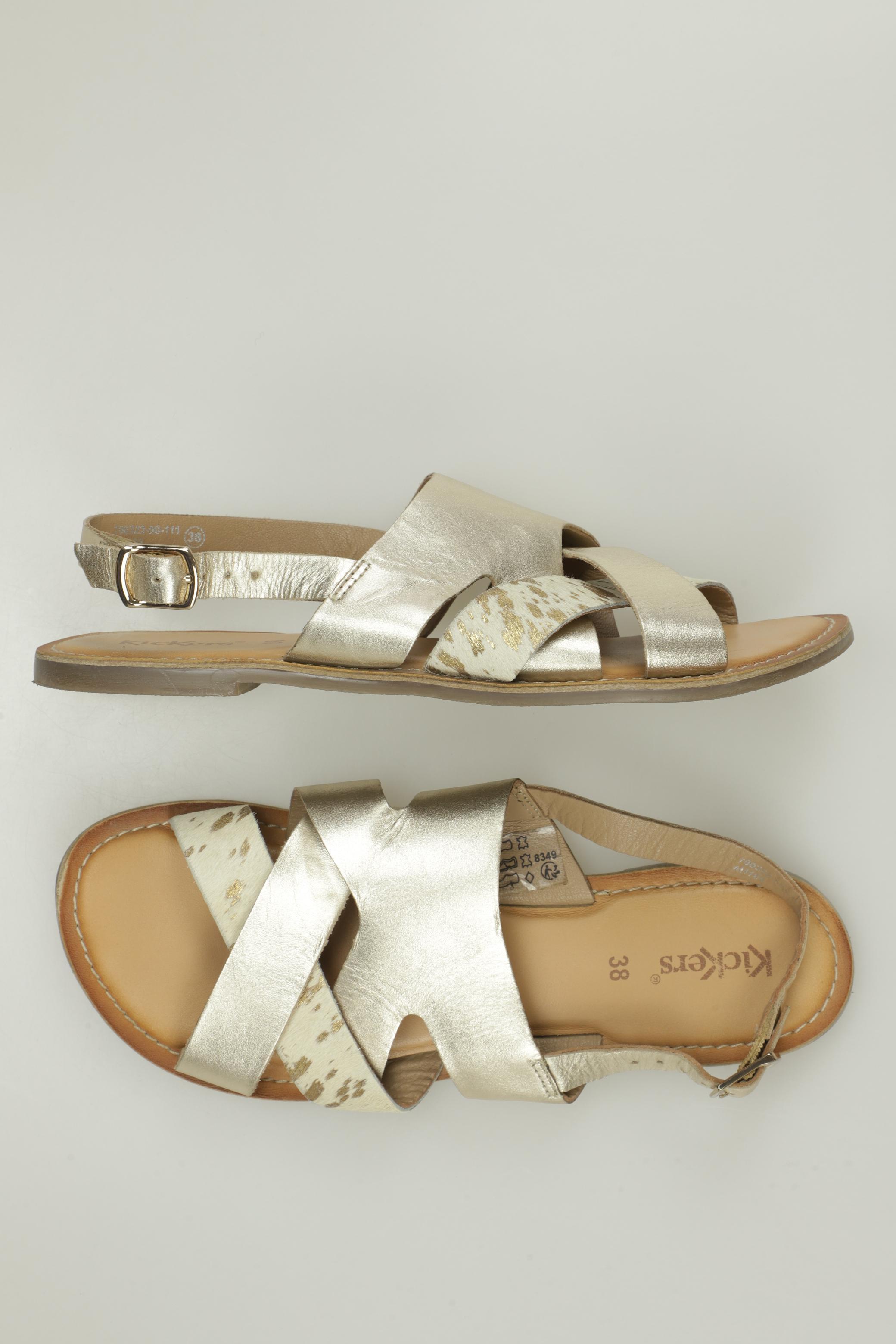 

Kickers Damen Sandale, gold