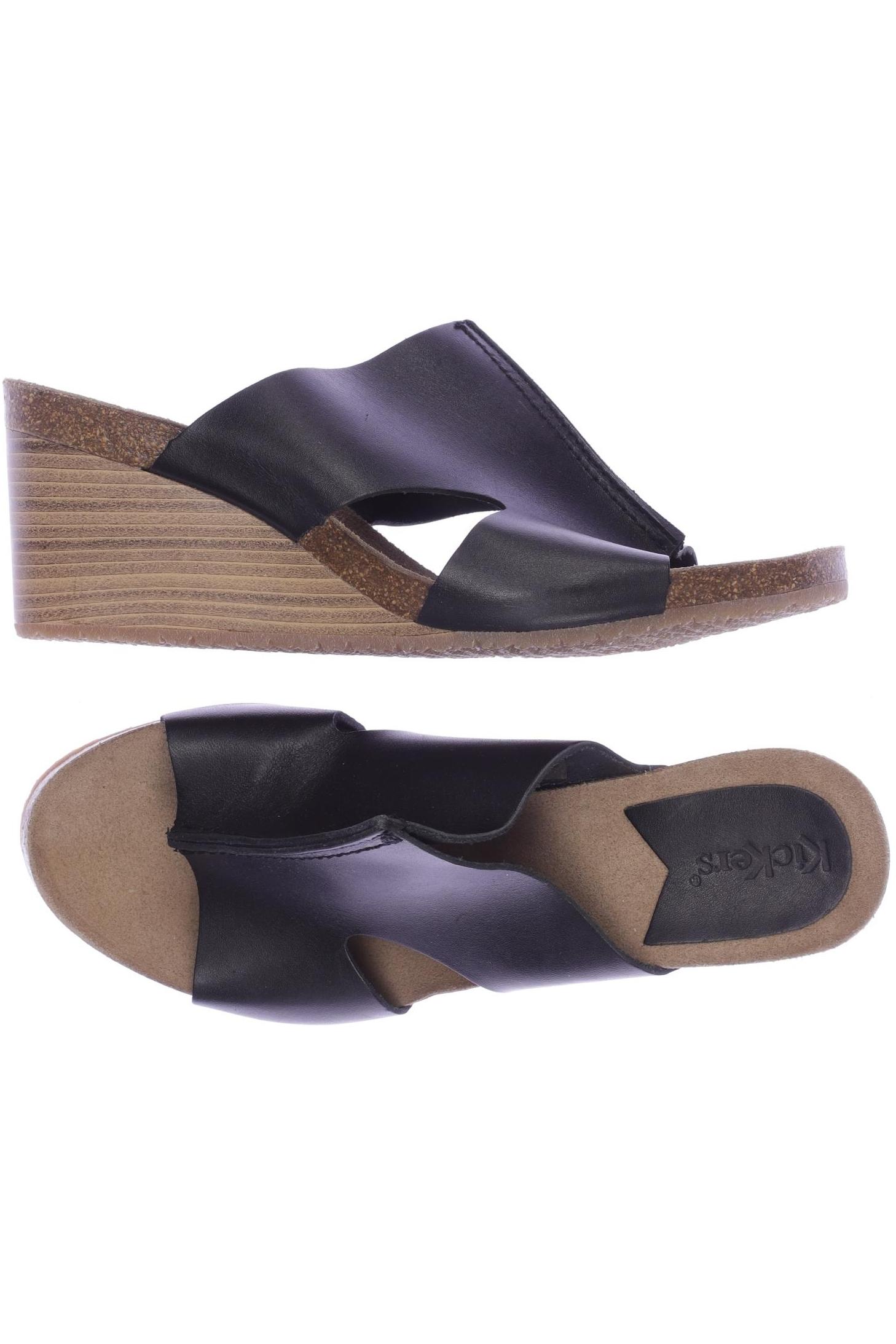 

Kickers Damen Sandale, schwarz, Gr. 39