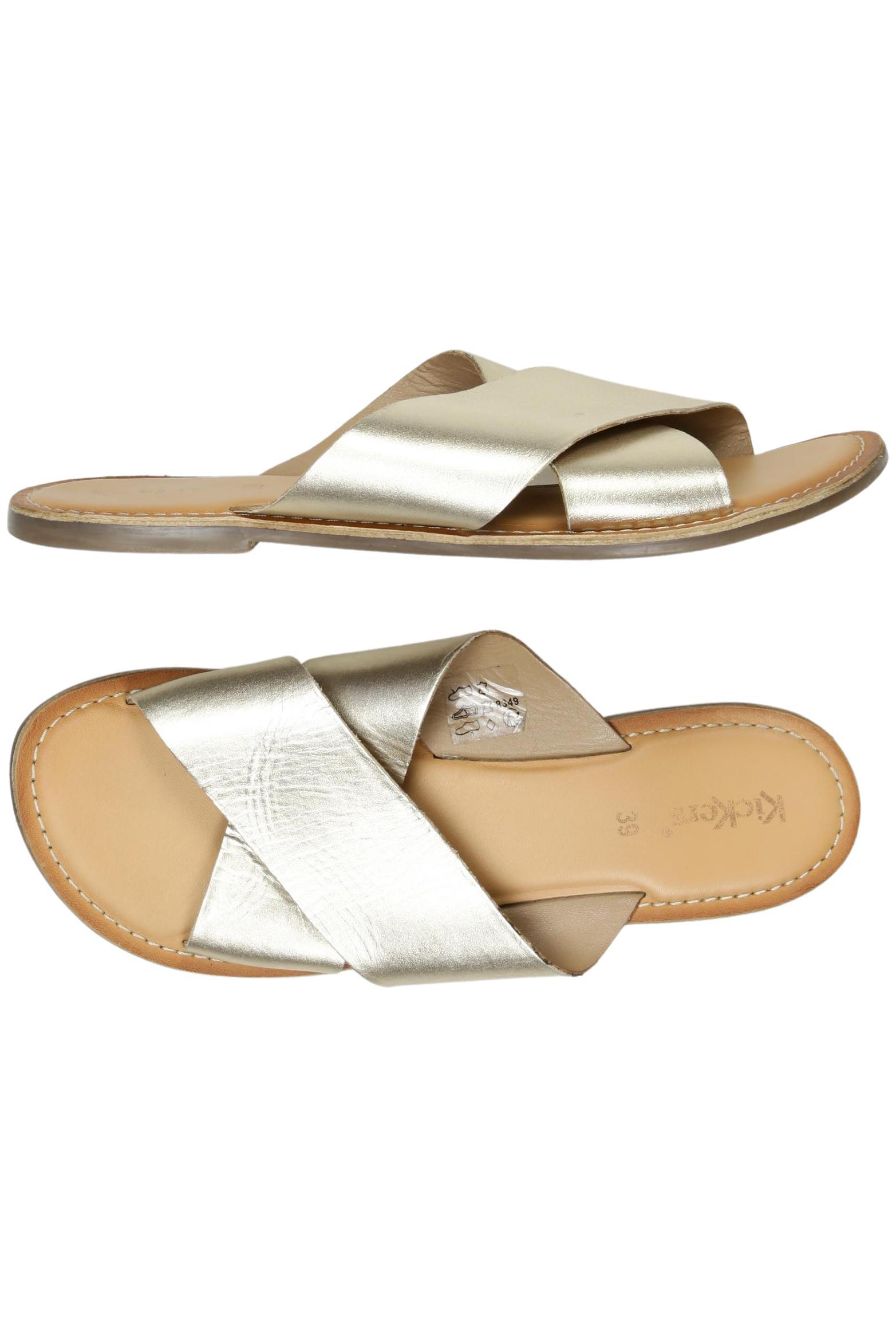 

Kickers Damen Sandale, gold, Gr. 39