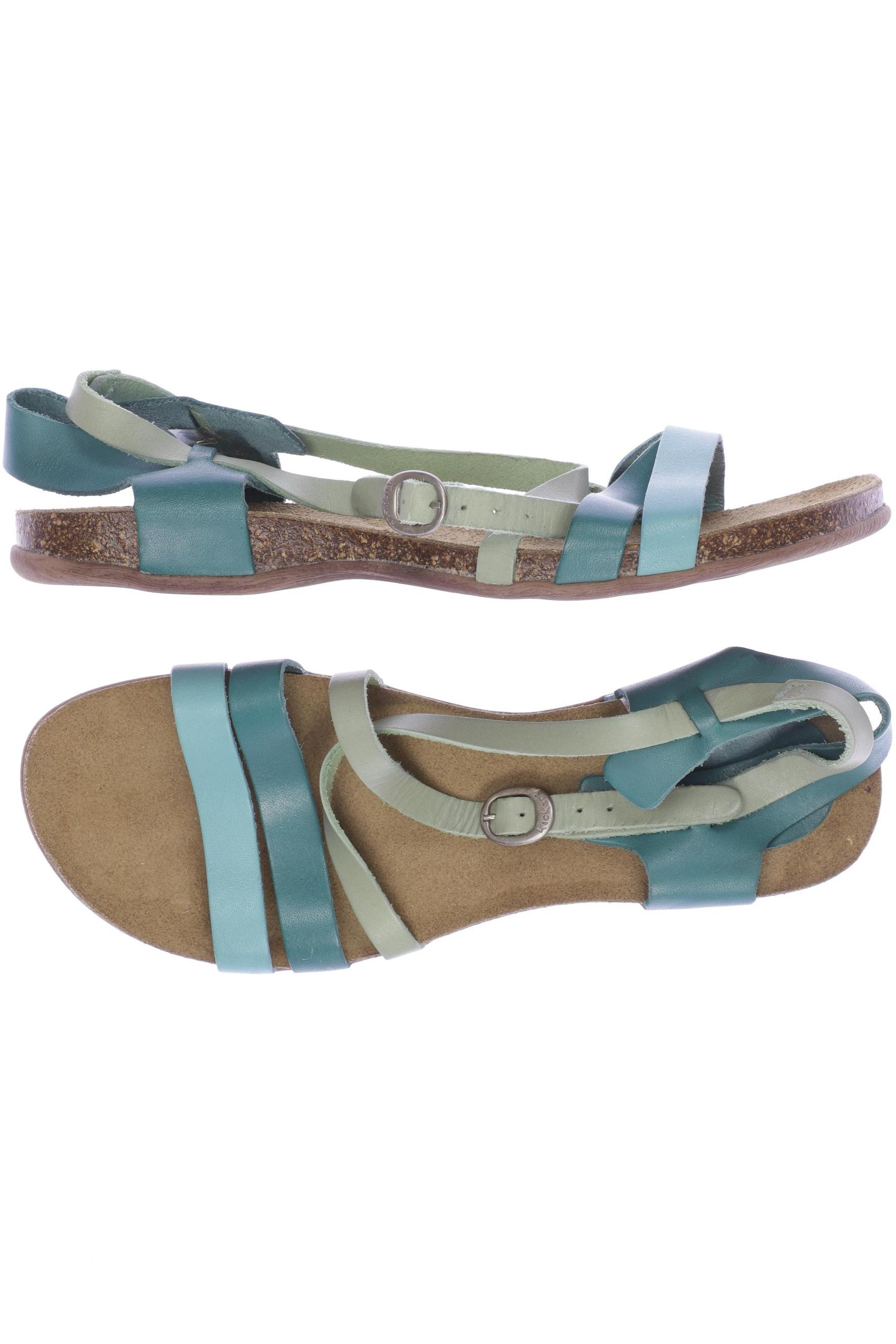 

Kickers Damen Sandale, türkis, Gr. 39