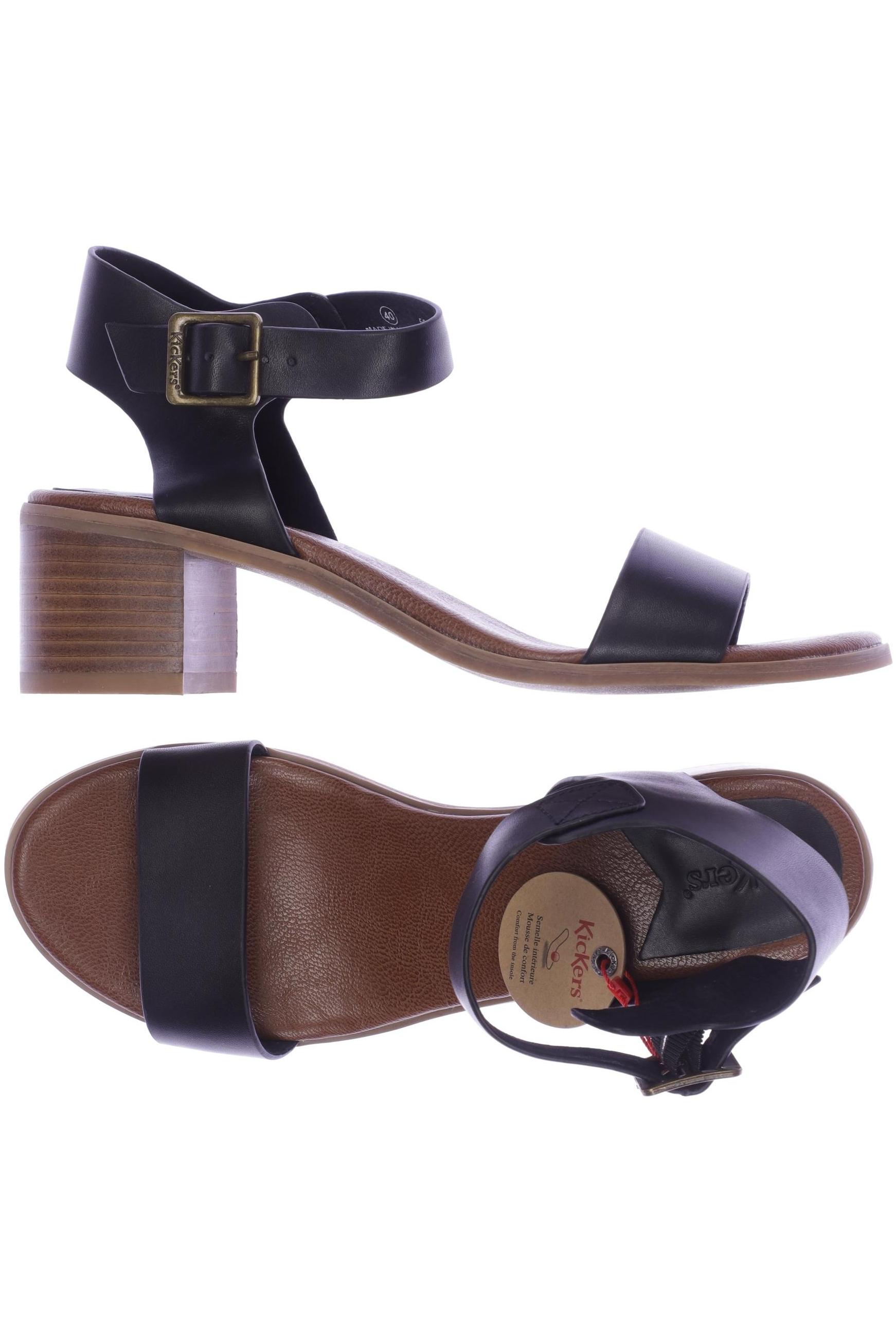 

Kickers Damen Sandale, schwarz, Gr. 40
