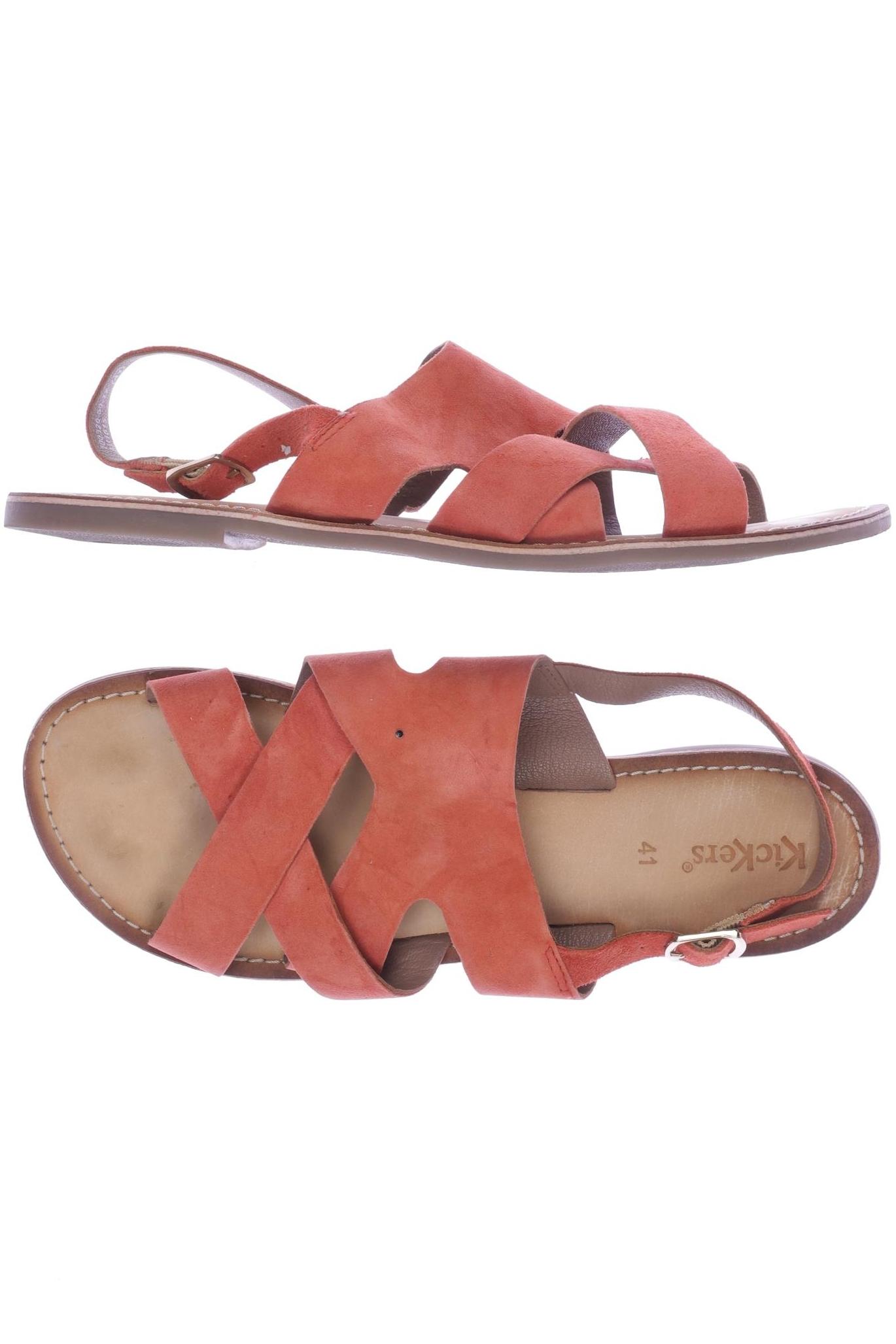

Kickers Damen Sandale, orange, Gr. 41