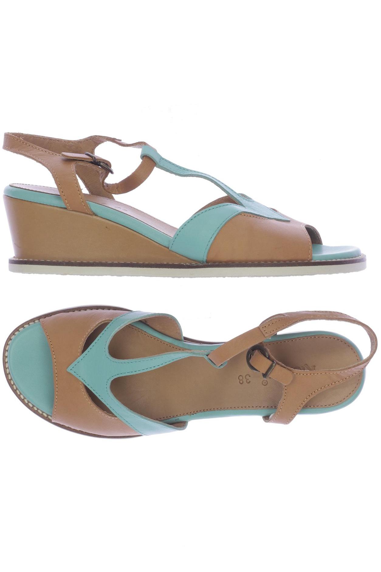 

Kickers Damen Sandale, türkis, Gr. 38