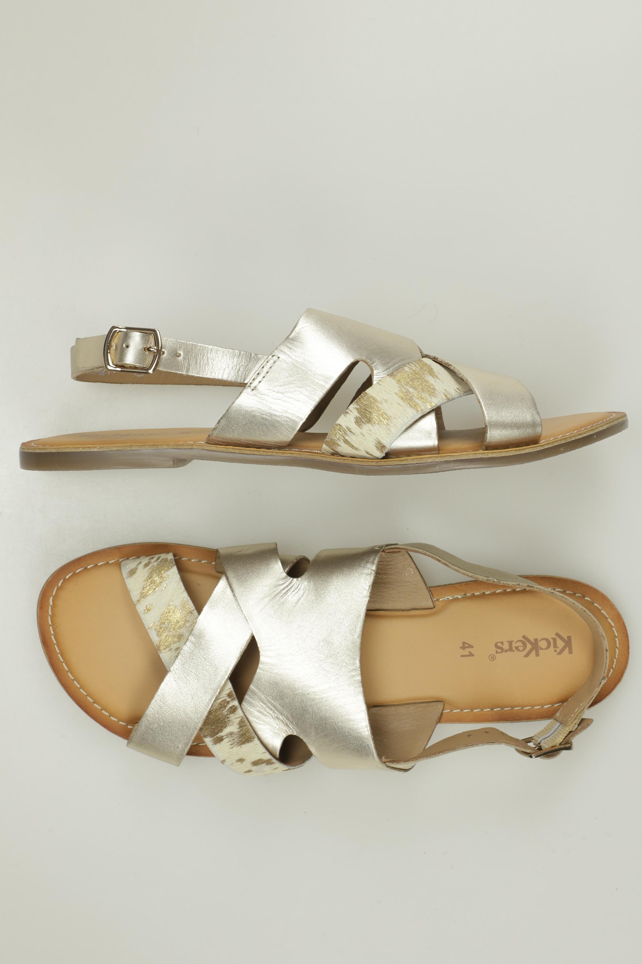 

Kickers Damen Sandale, gold, Gr. 41