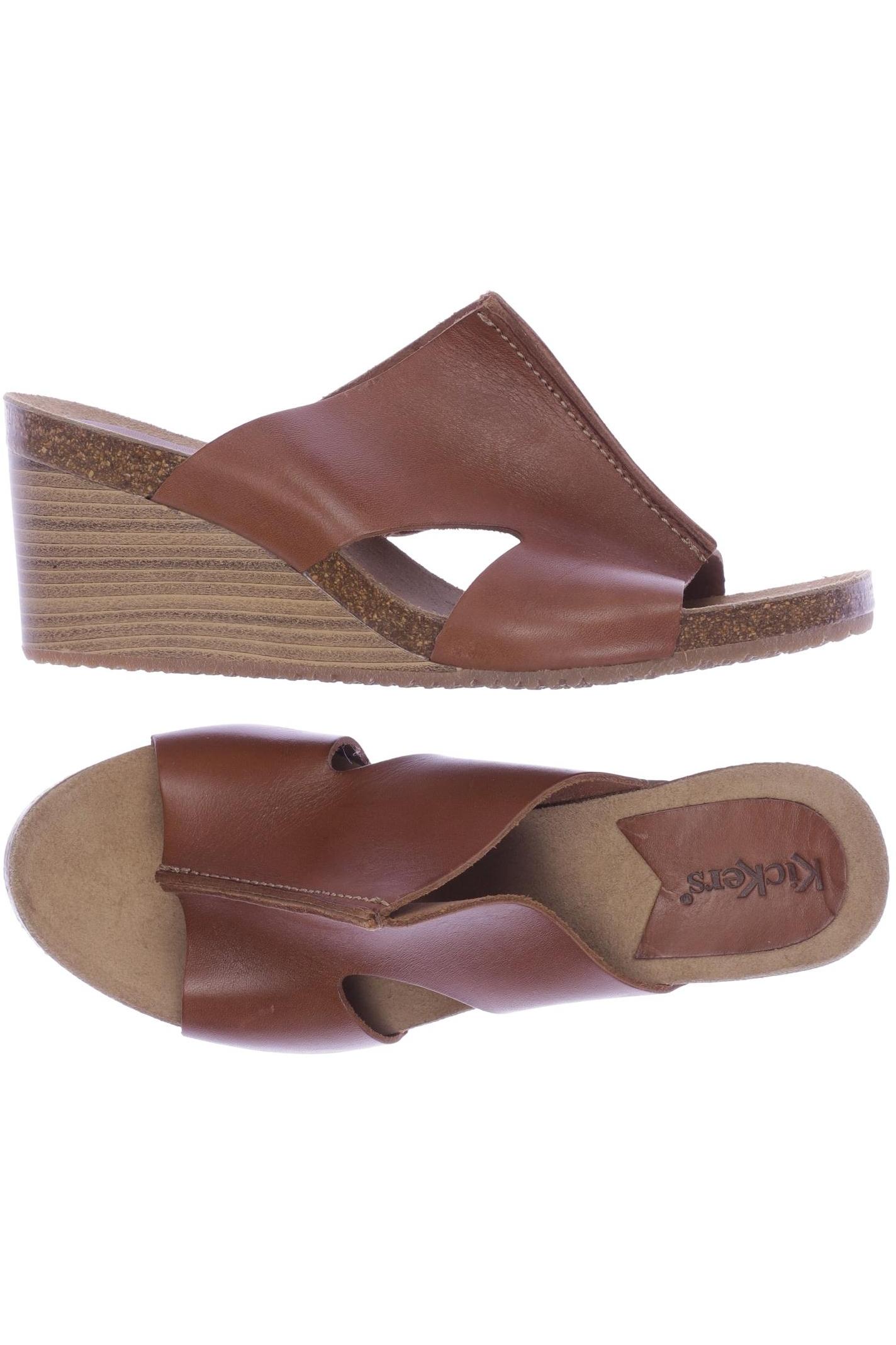 

Kickers Damen Sandale, braun, Gr. 39