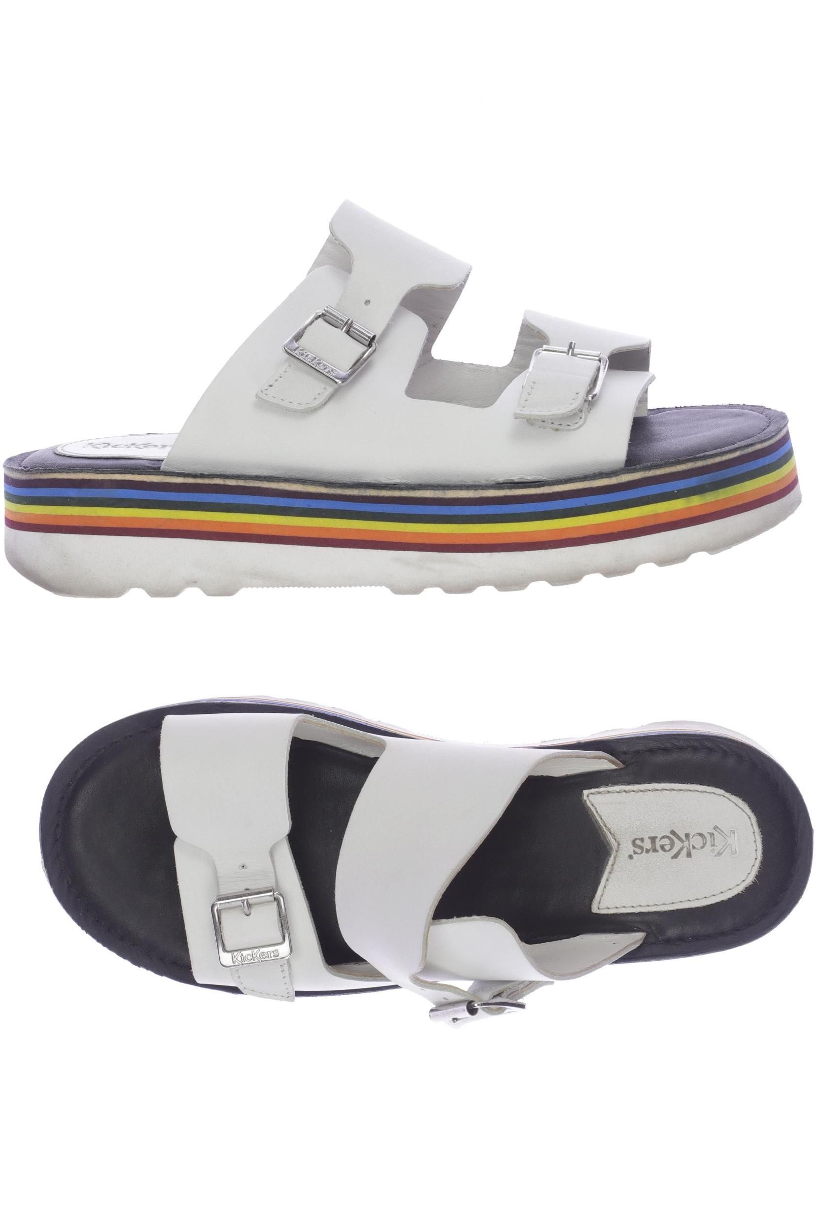 

Kickers Damen Sandale, weiß, Gr. 38