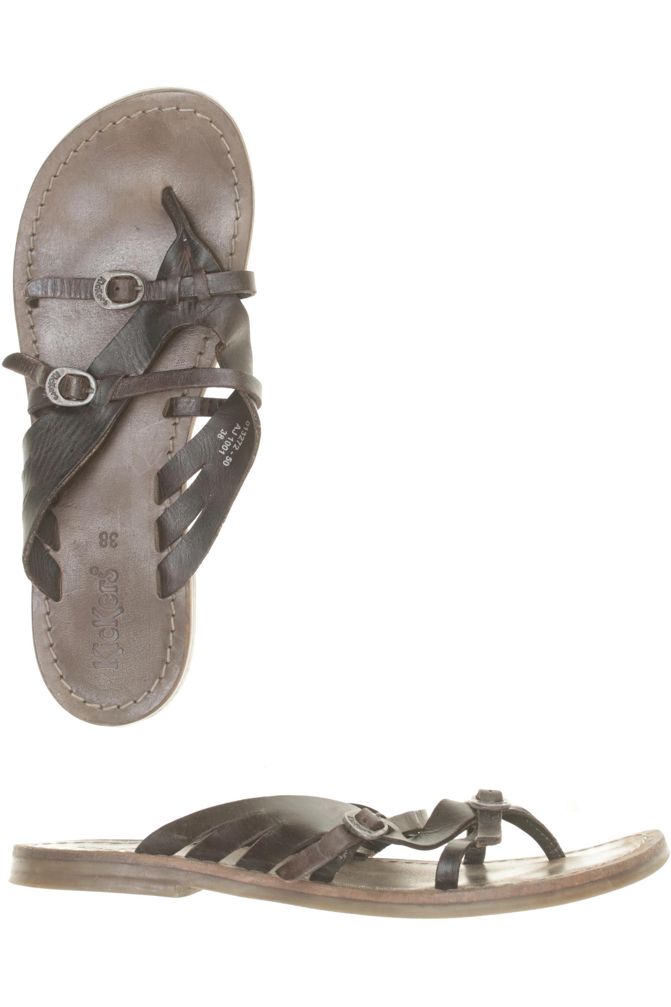 

Kickers Damen Sandale, braun, Gr. 38