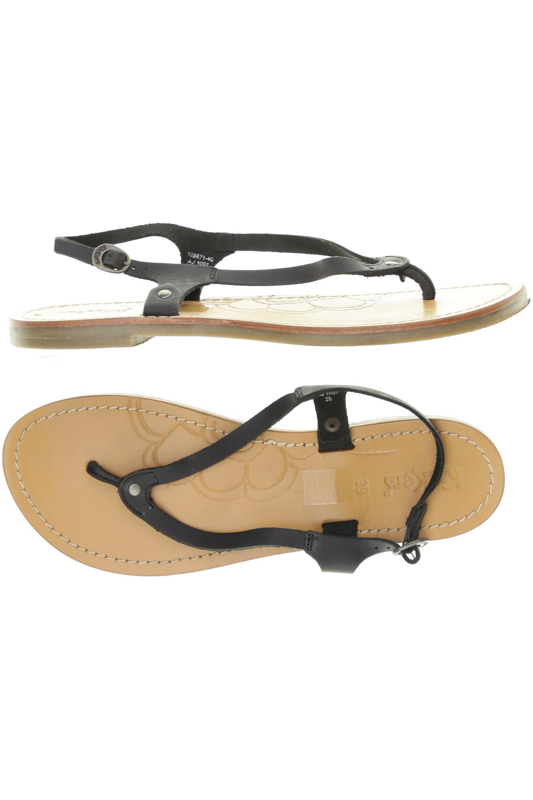 

Kickers Damen Sandale, schwarz, Gr. 39