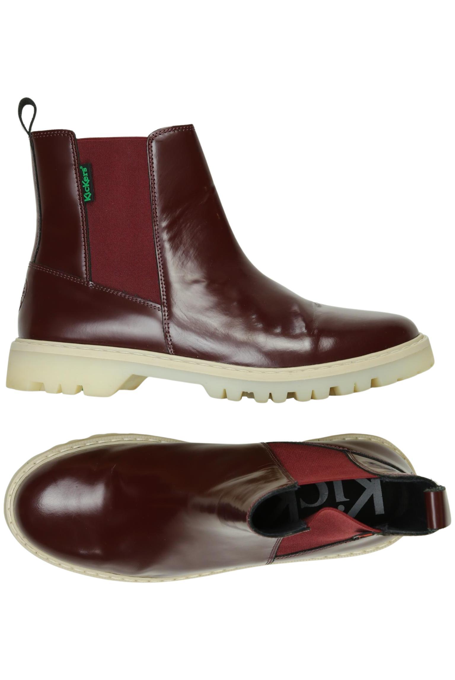 

Kickers Damen Stiefelette, bordeaux, Gr. 40