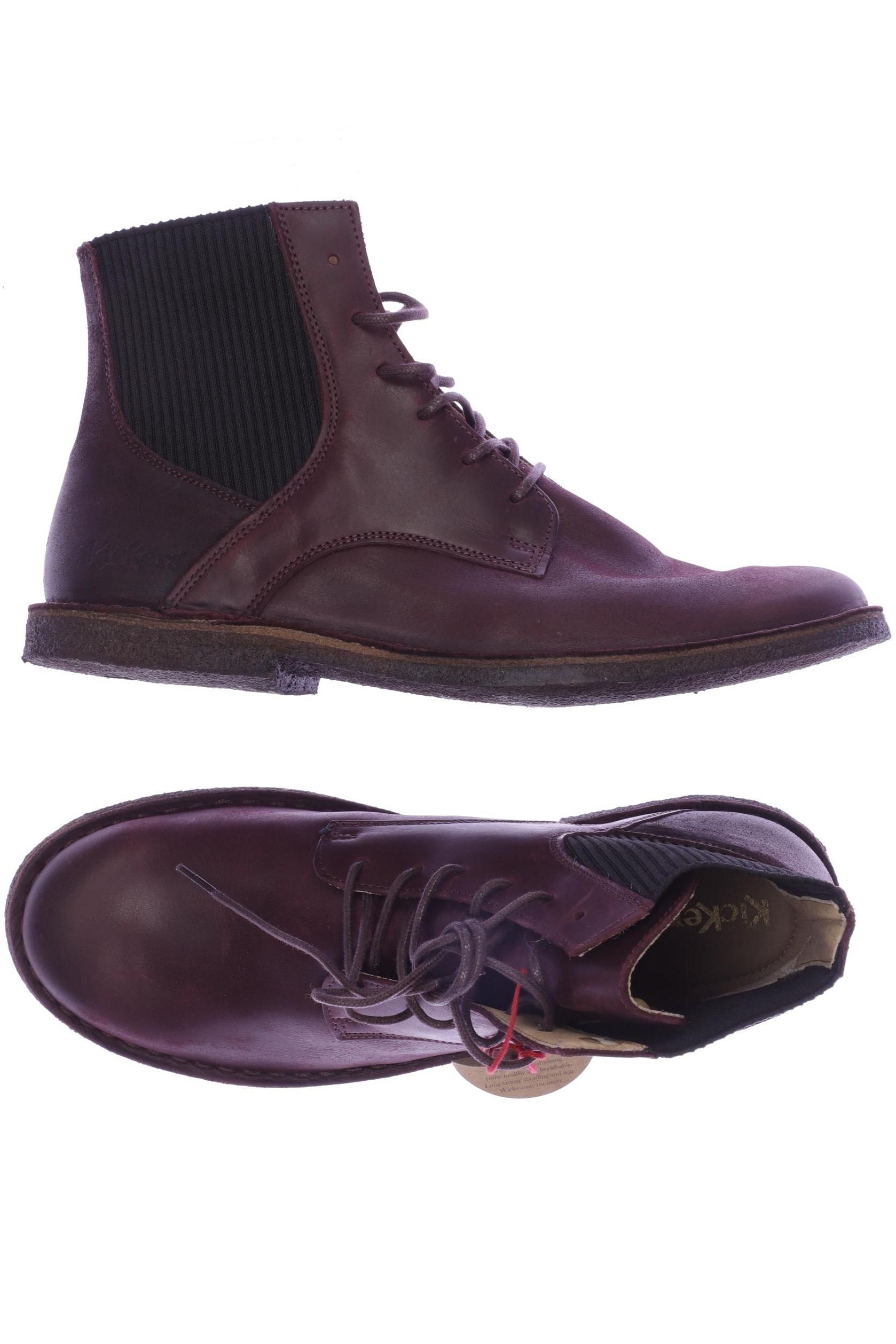 

Kickers Damen Stiefelette, bordeaux, Gr. 39