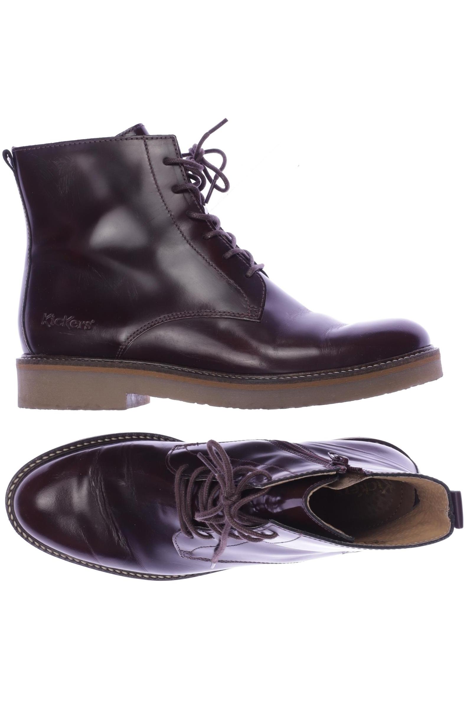 

Kickers Damen Stiefelette, bordeaux, Gr. 39
