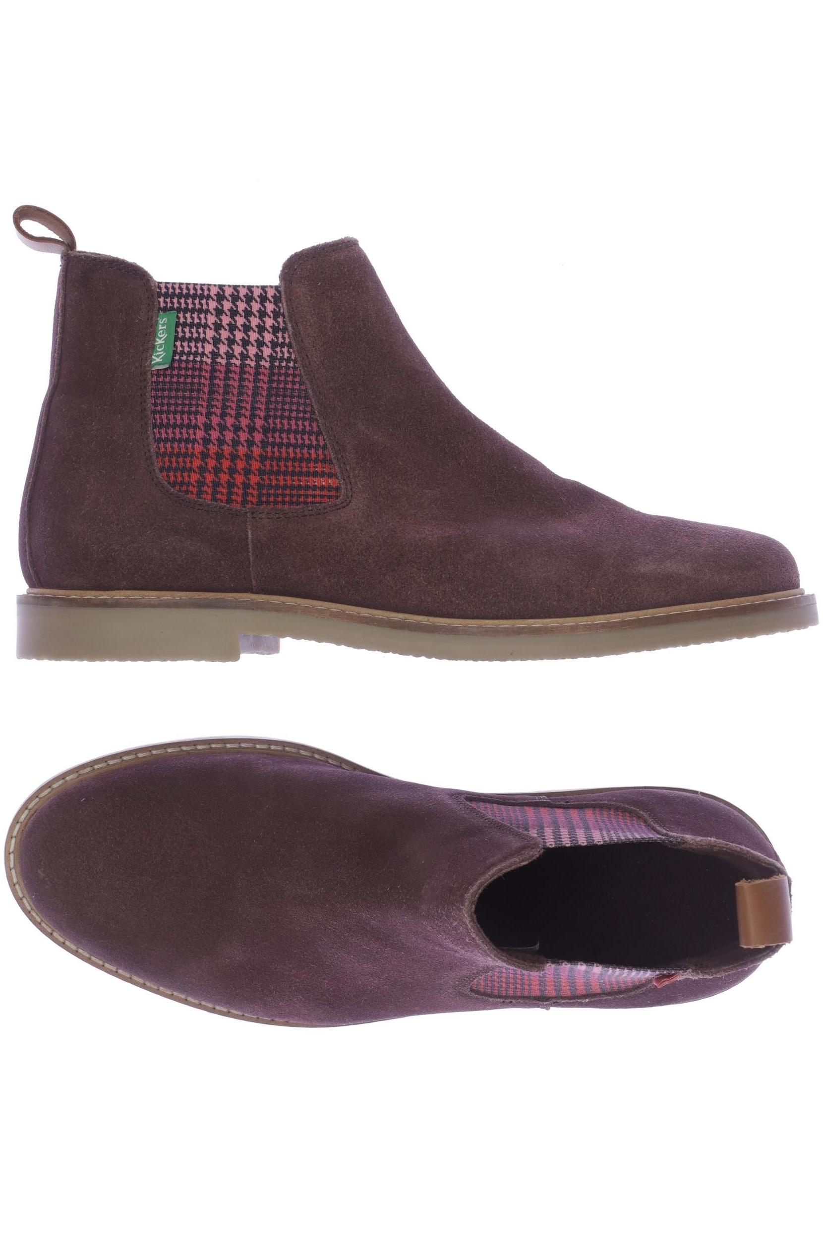 

Kickers Damen Stiefelette, bordeaux, Gr. 40