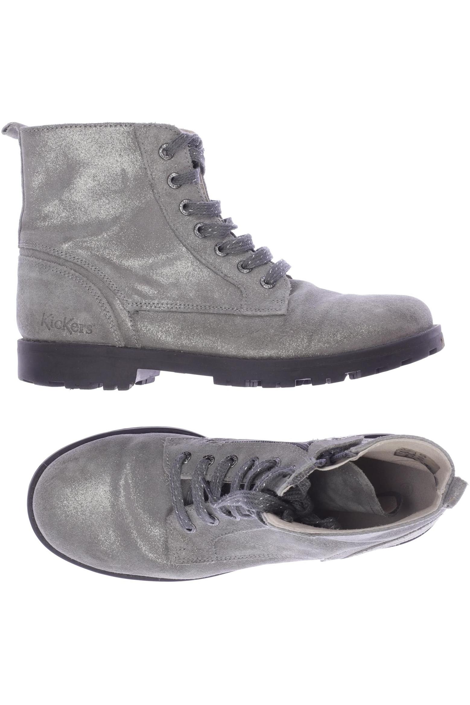

Kickers Damen Stiefelette, silber