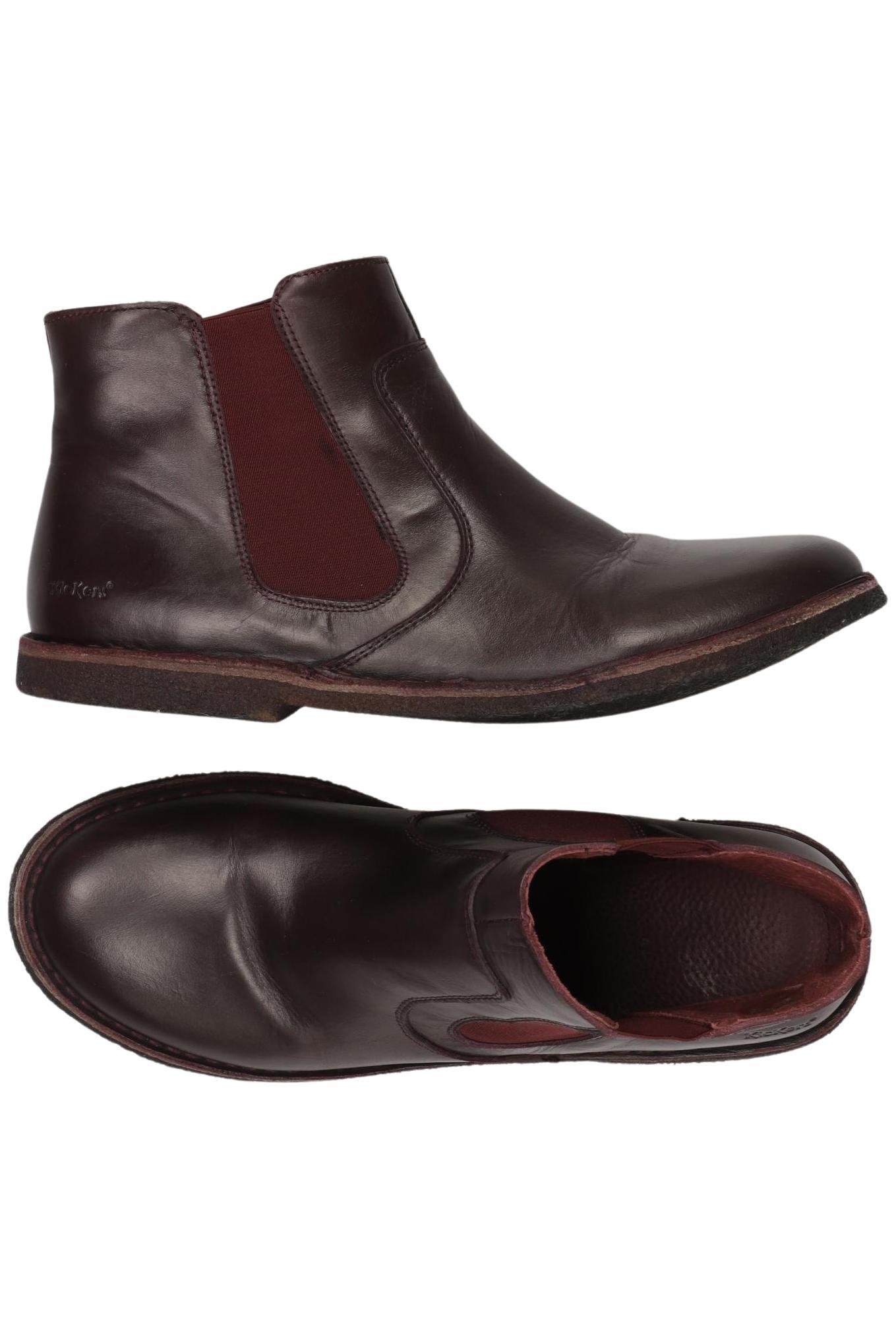 

Kickers Damen Stiefelette, bordeaux, Gr. 41