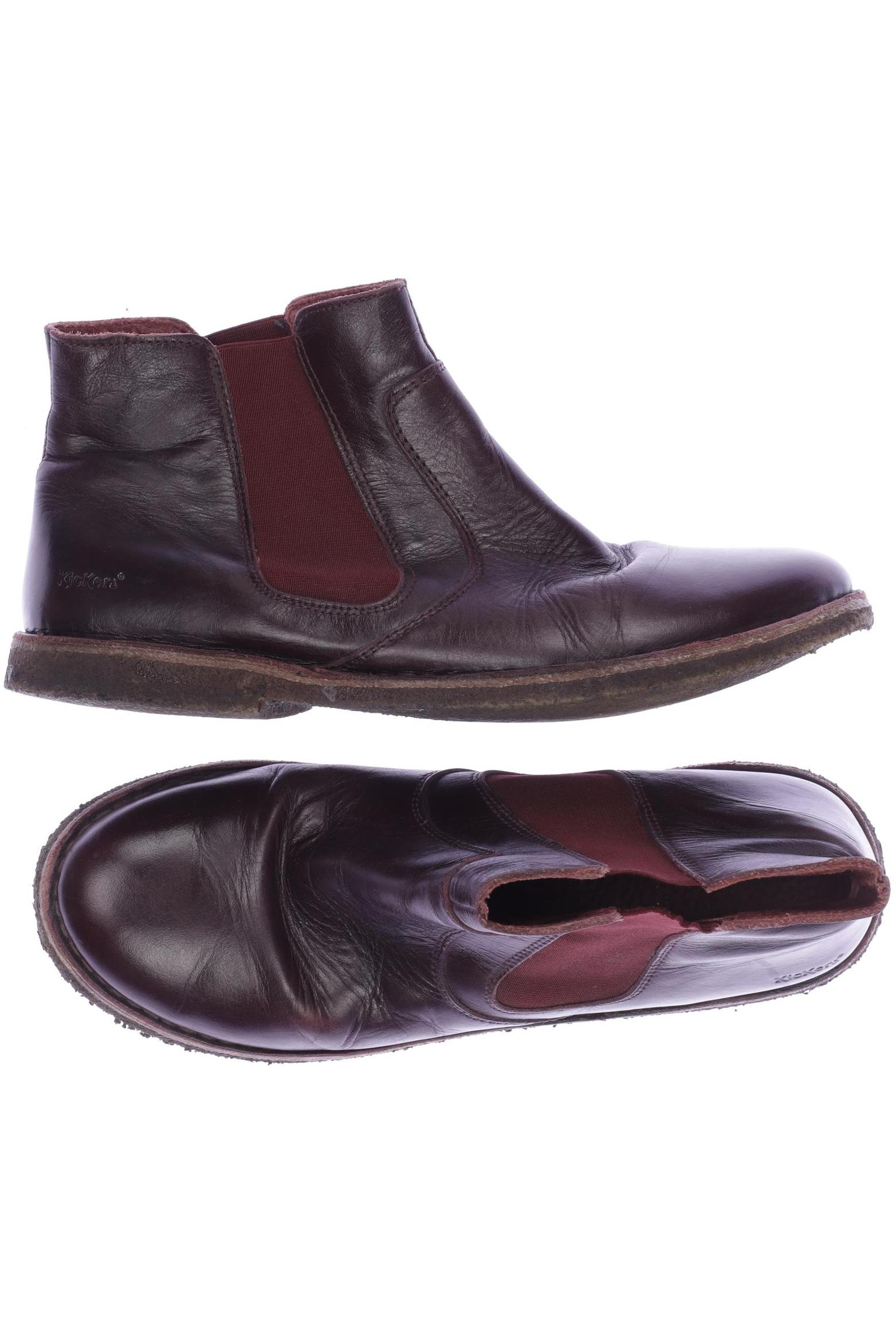 

Kickers Damen Stiefelette, bordeaux, Gr. 40