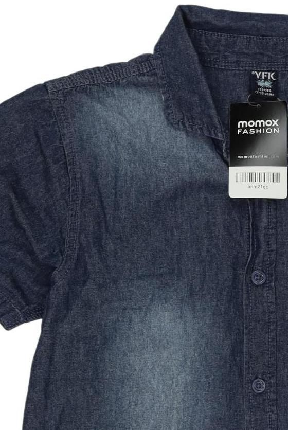 Thumbnail - KIK KID Jungen Hemd, marineblau, Gr. 158