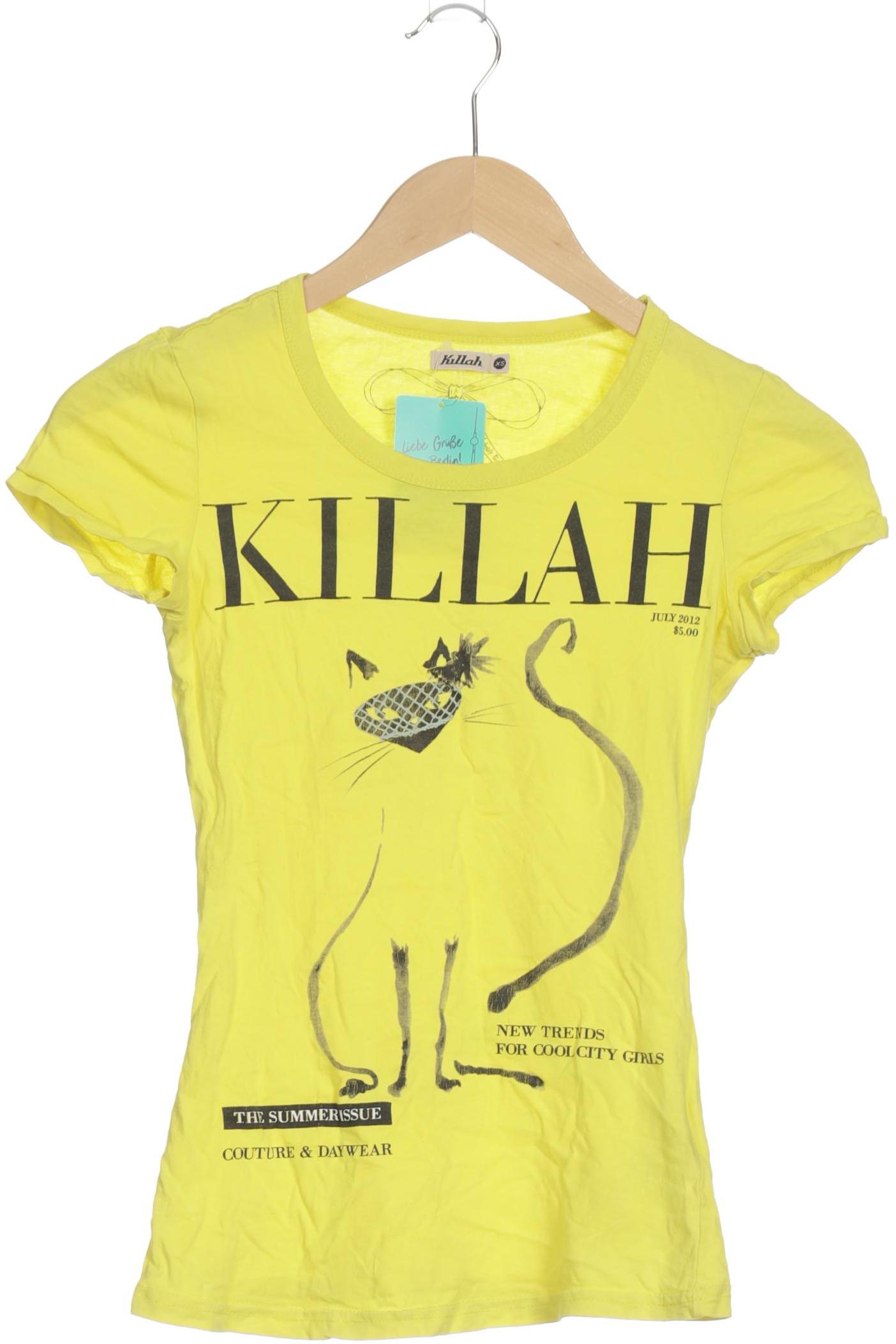

Killah Damen T-Shirt, gelb, Gr. 34