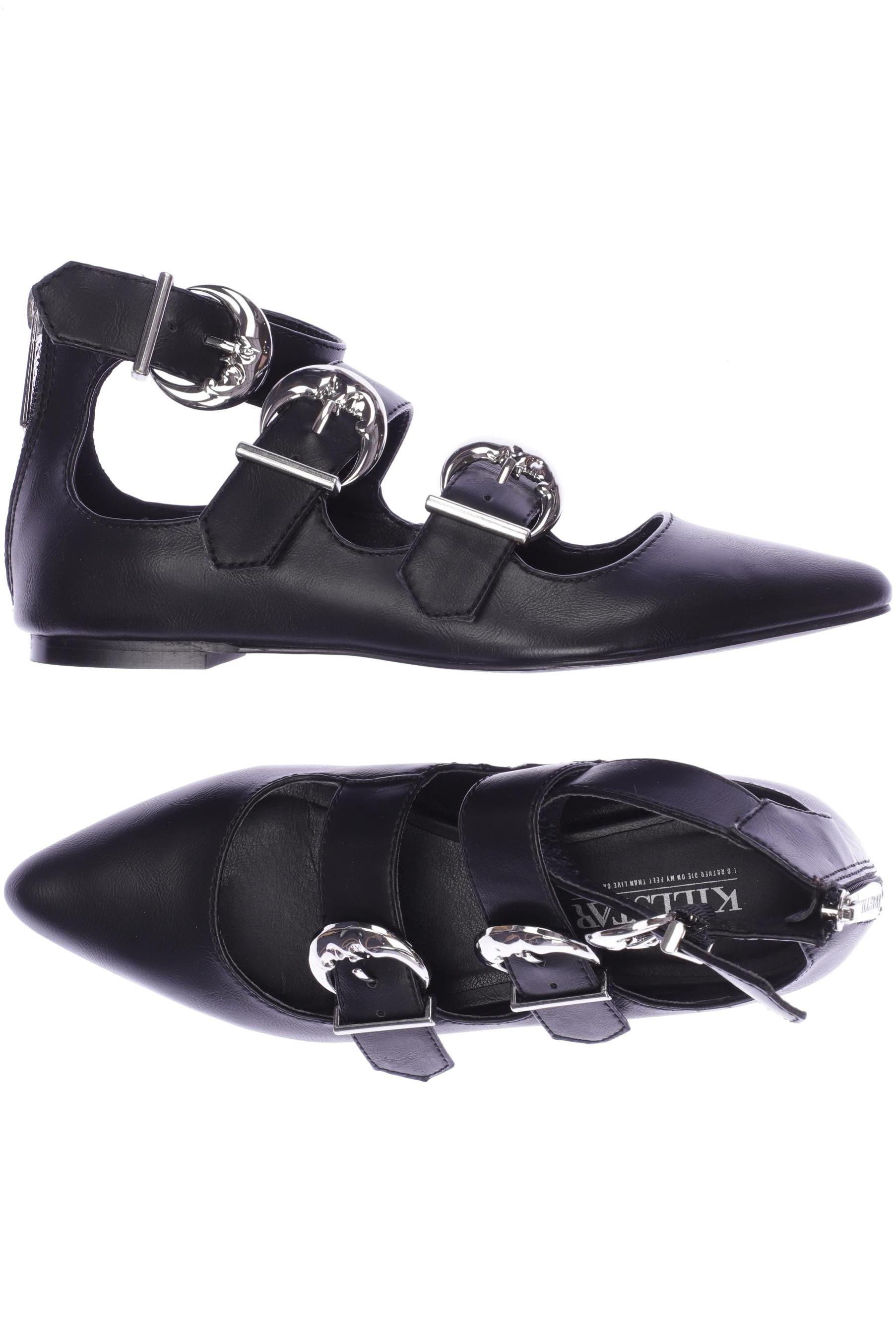 

Killstar Damen Ballerinas, schwarz, Gr. 36