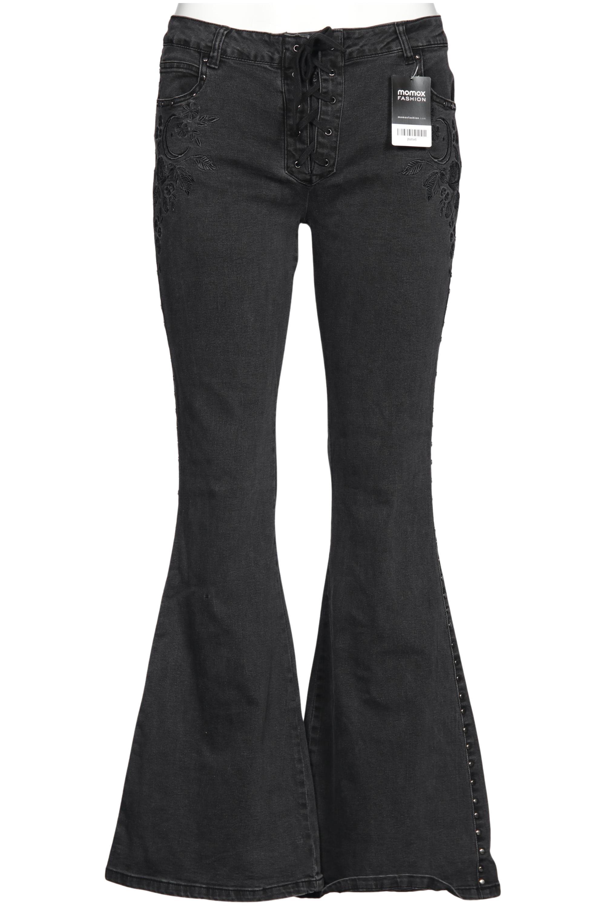 

Killstar Damen Jeans, schwarz, Gr. 0