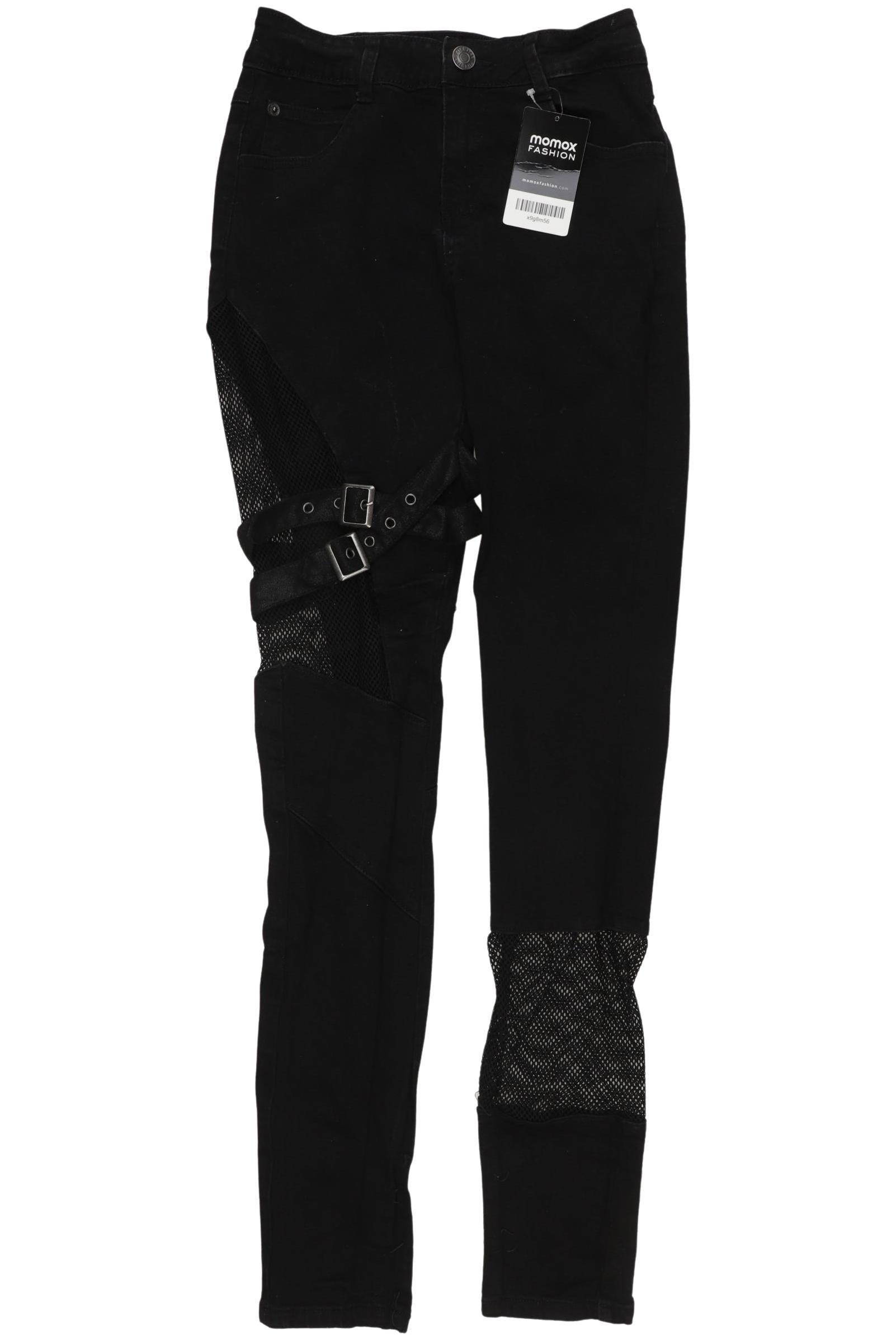 

Killstar Damen Jeans, schwarz, Gr. 0