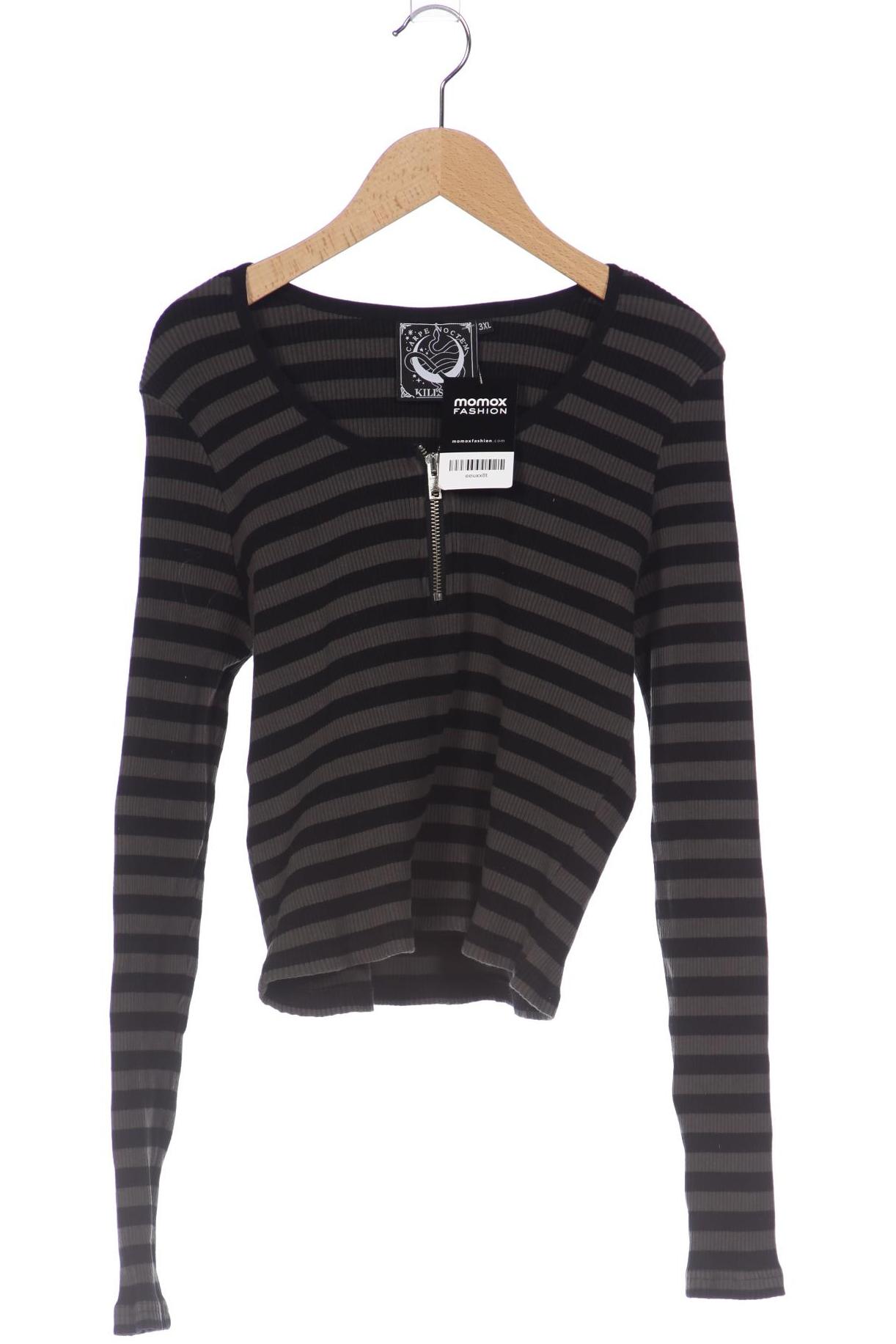 

Killstar Damen Langarmshirt, grau, Gr. 48