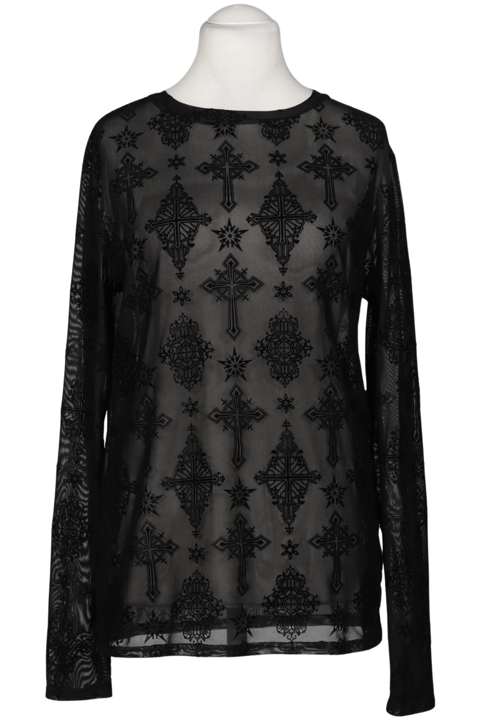 

Killstar Damen Langarmshirt, schwarz, Gr. 44