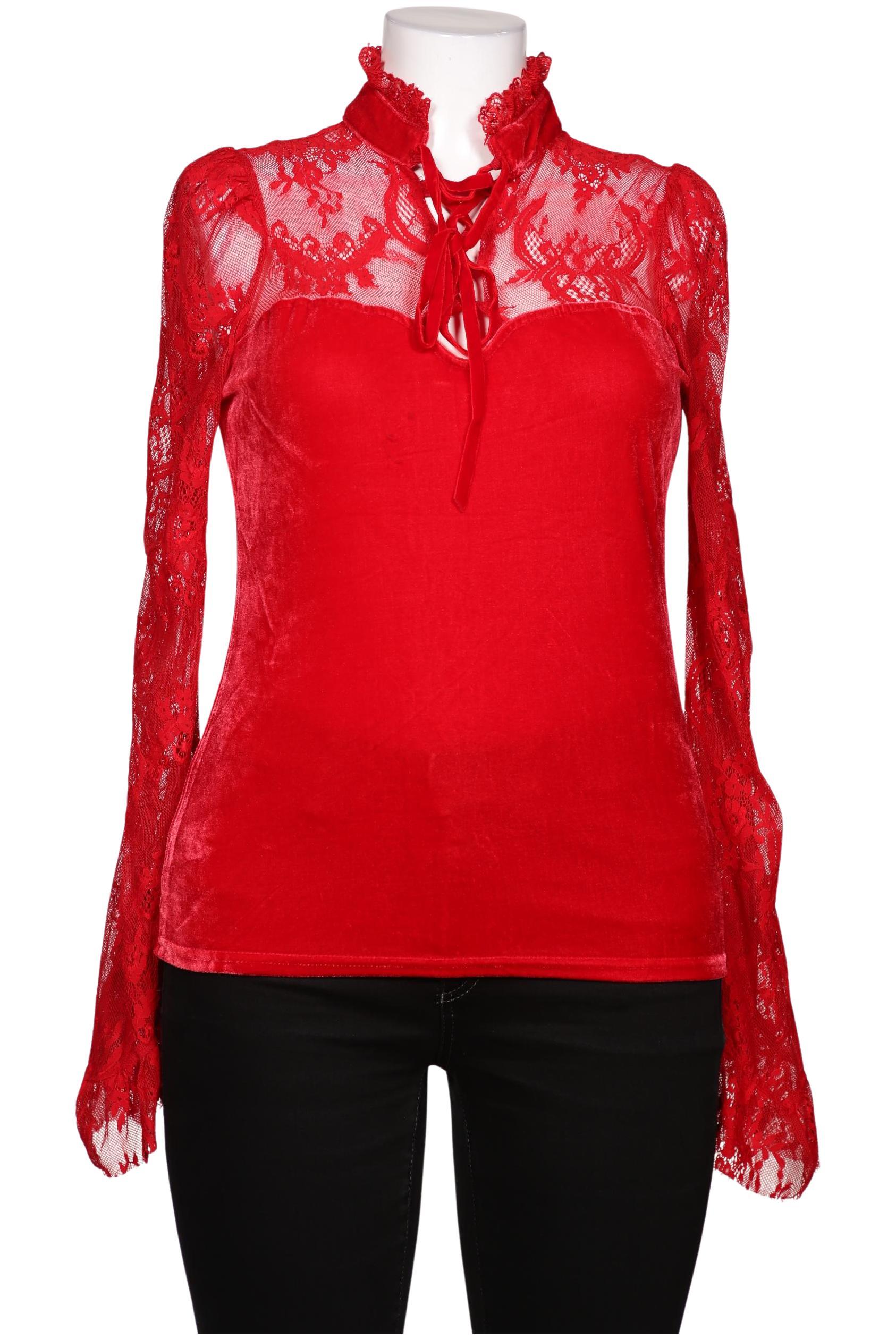 

Killstar Damen Langarmshirt, rot, Gr. 44