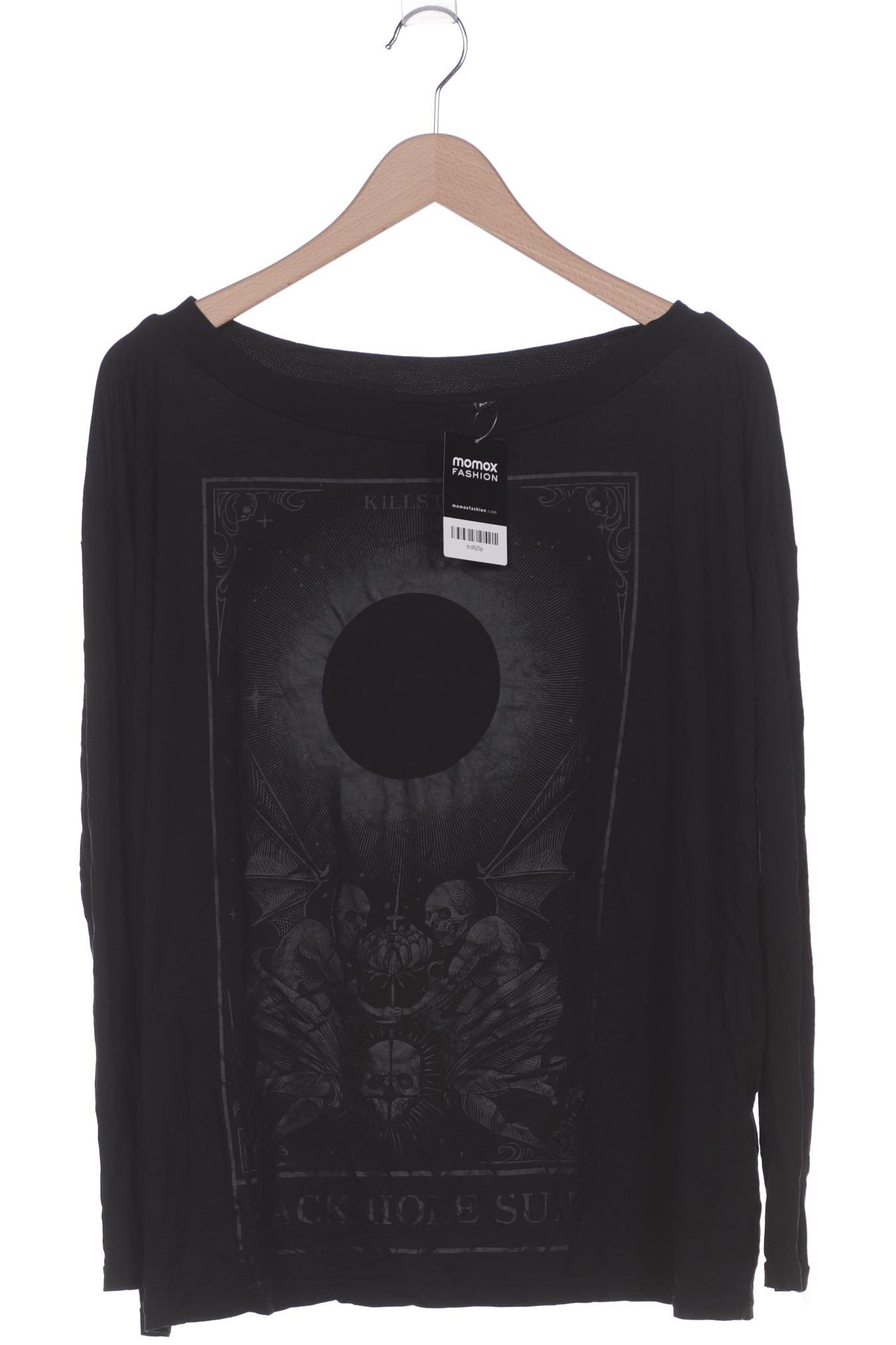 

Killstar Damen Langarmshirt, schwarz, Gr. 38