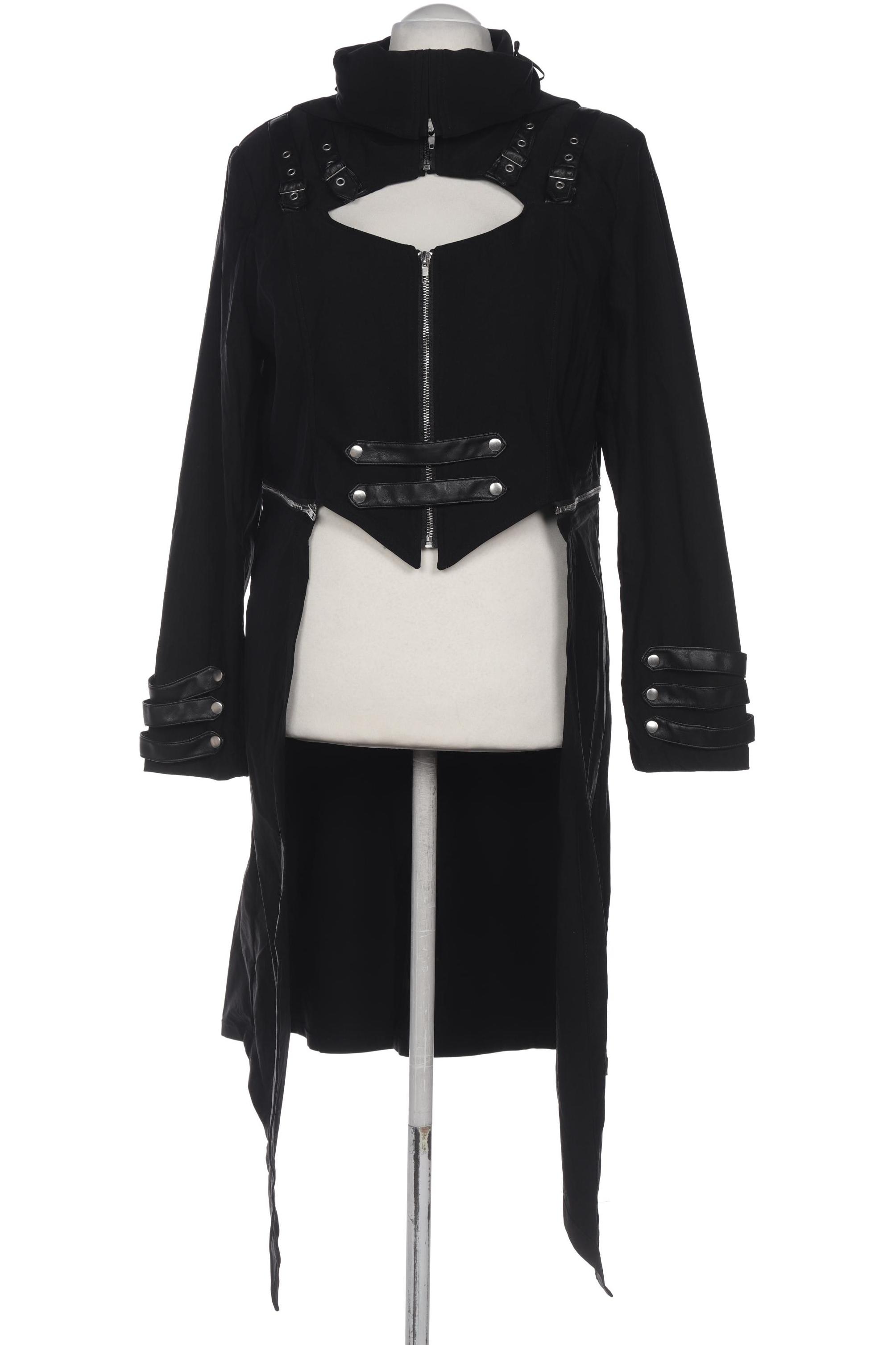 

Killstar Damen Mantel, schwarz