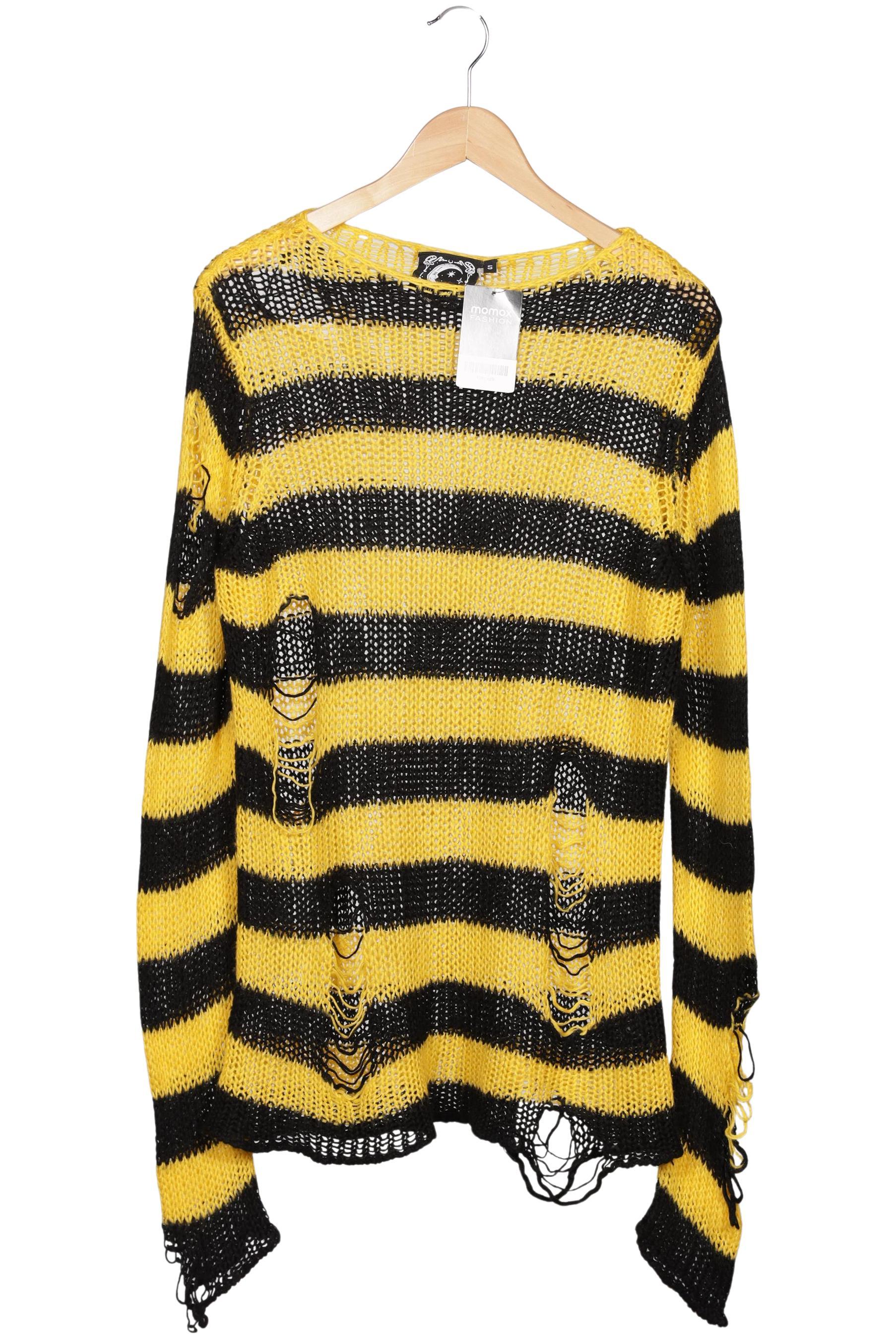 

Killstar Damen Pullover, gelb, Gr. 36