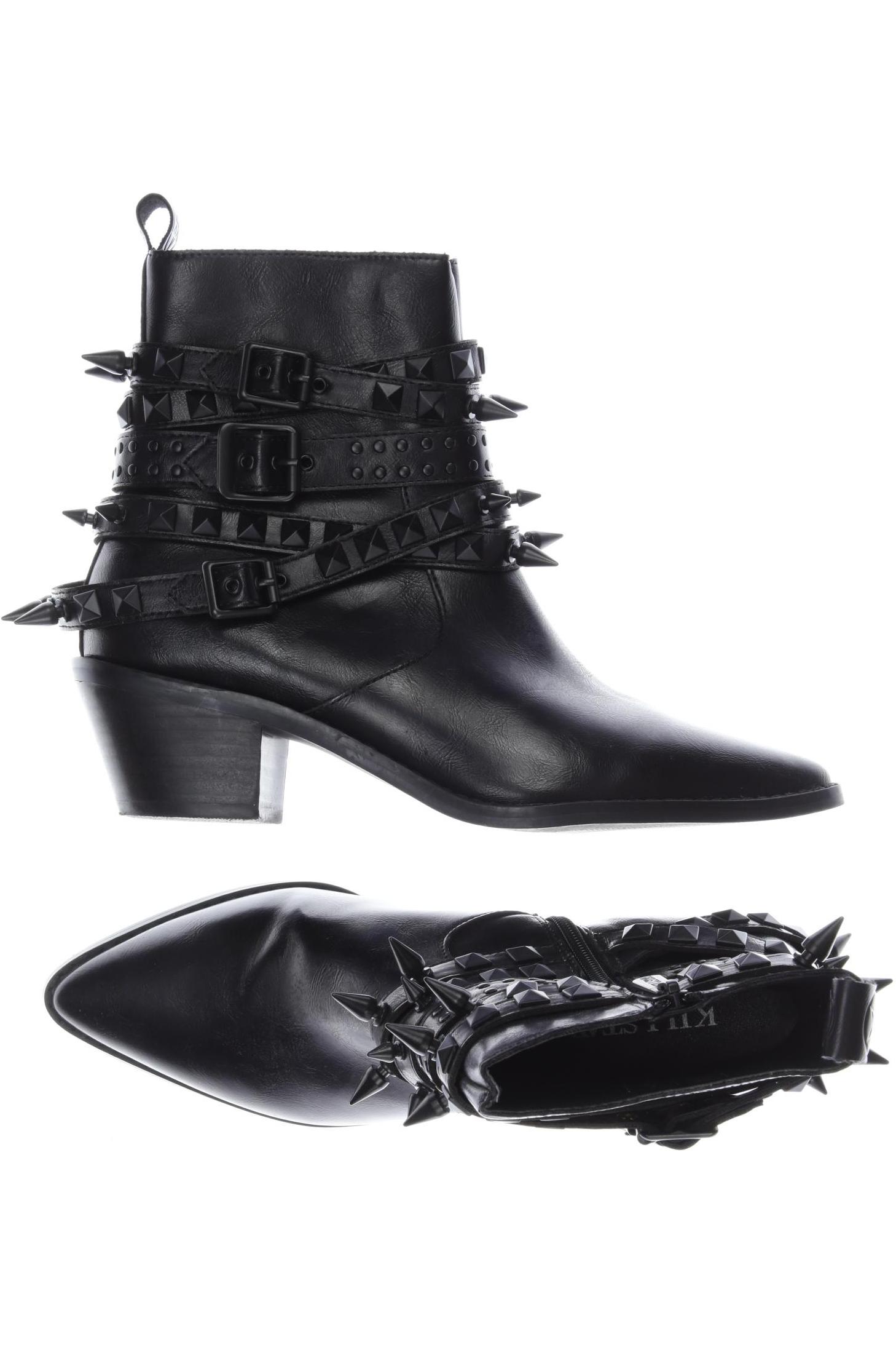 

Killstar Damen Stiefelette, schwarz, Gr. 39