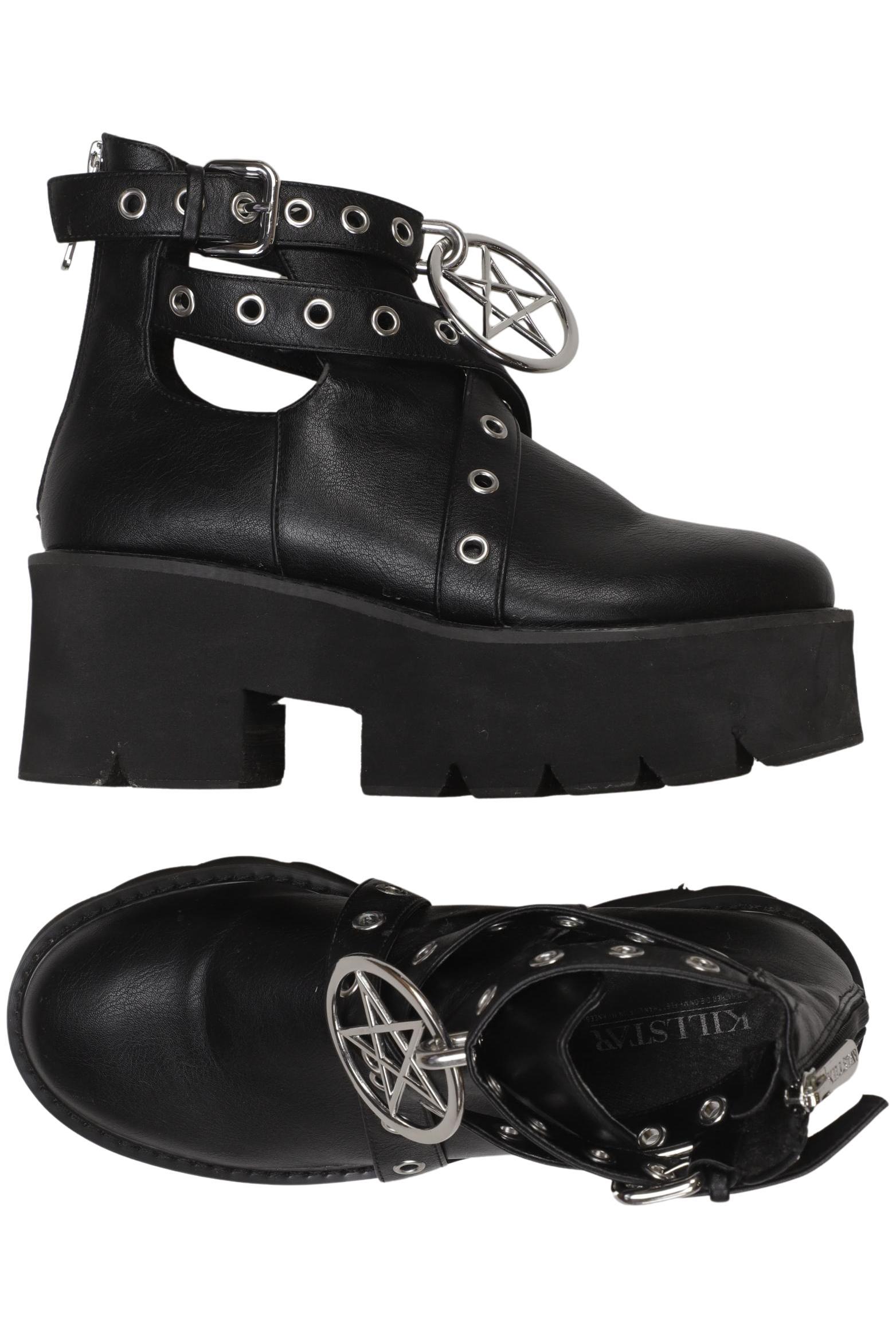 

Killstar Damen Stiefelette, schwarz, Gr. 38