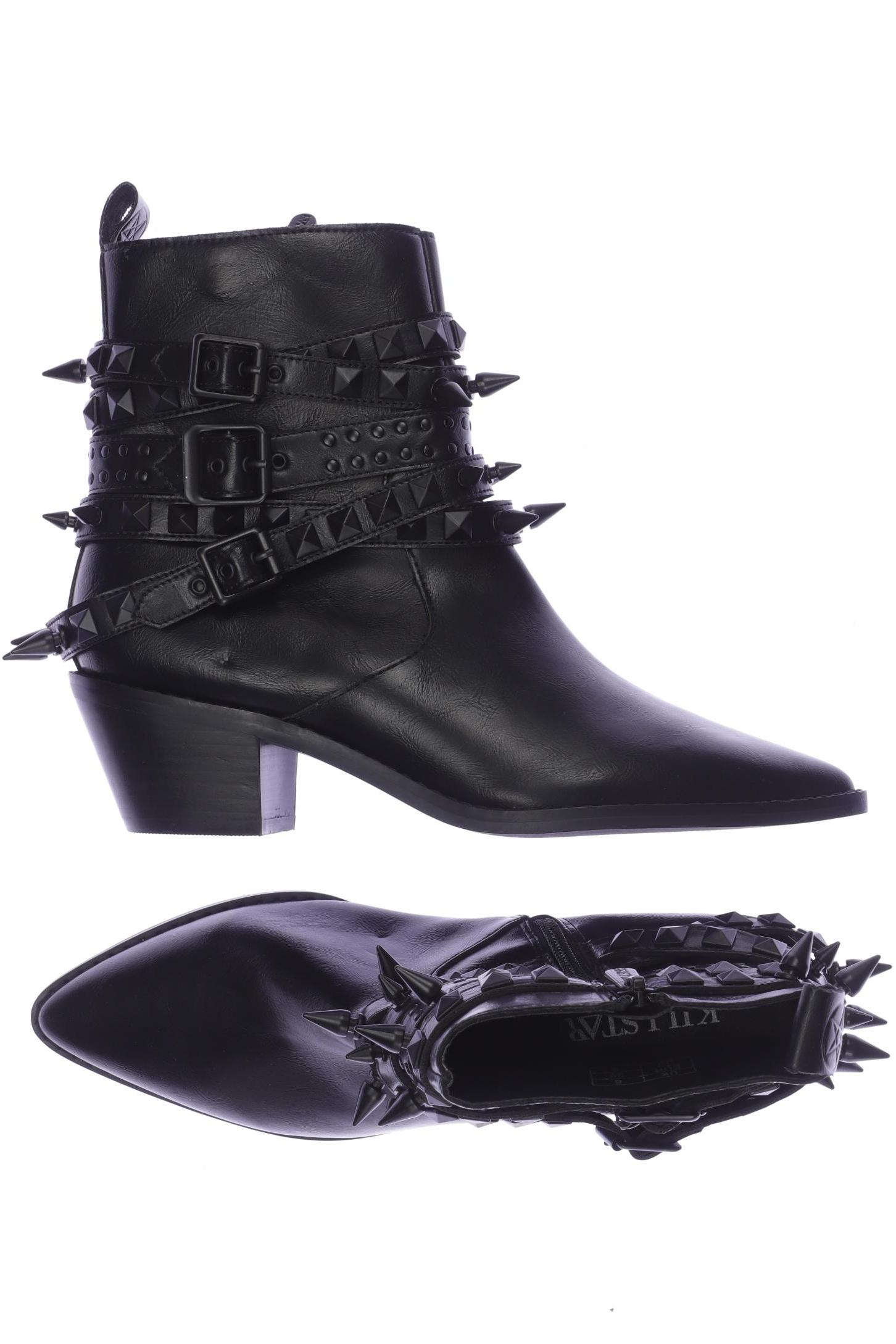 

Killstar Damen Stiefelette, schwarz, Gr. 39
