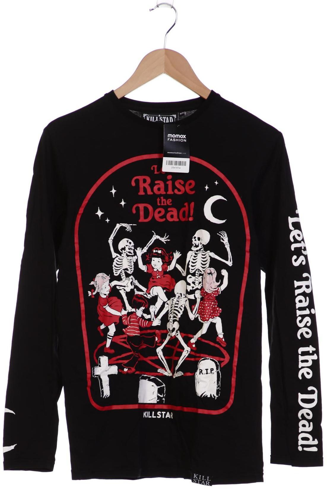

Killstar Herren Langarmshirt, schwarz, Gr. 44