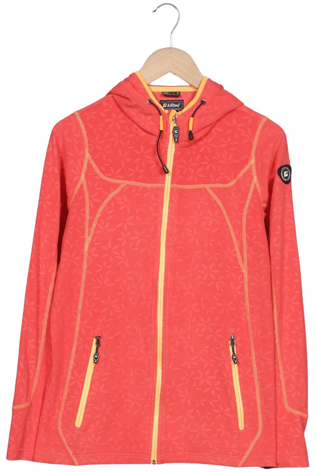 

killtec Damen Kapuzenpullover, rot, Gr. 42