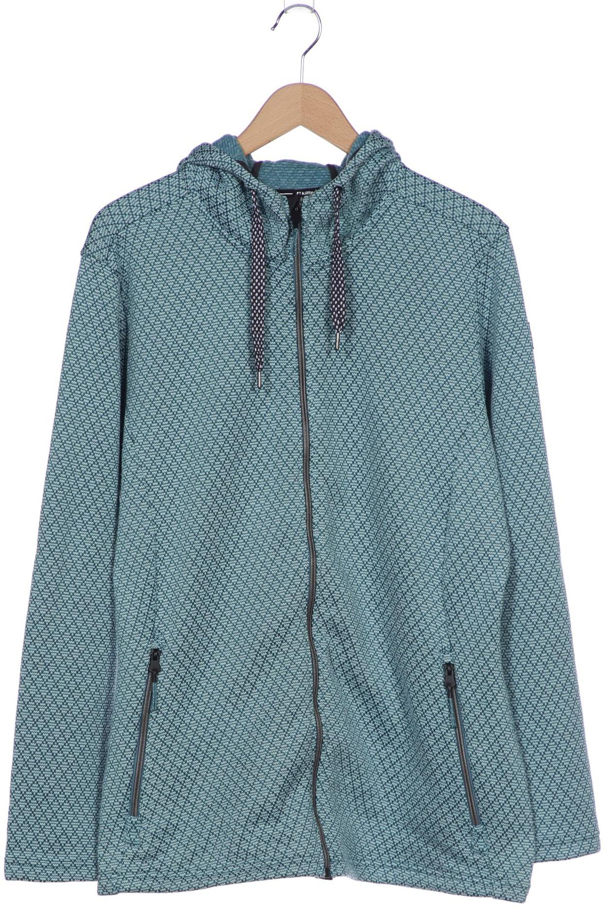 

killtec Damen Kapuzenpullover, türkis, Gr. 48